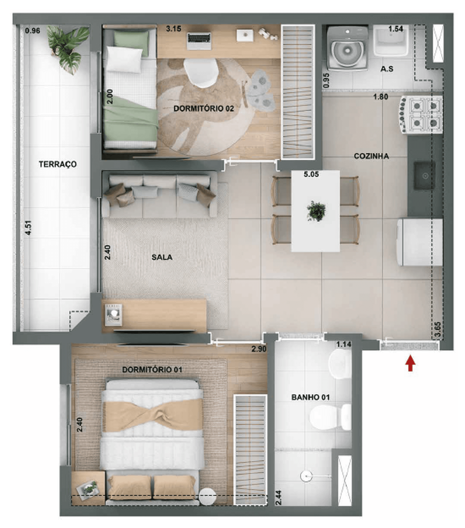 Planta 5 — Novo Mundo Carrão