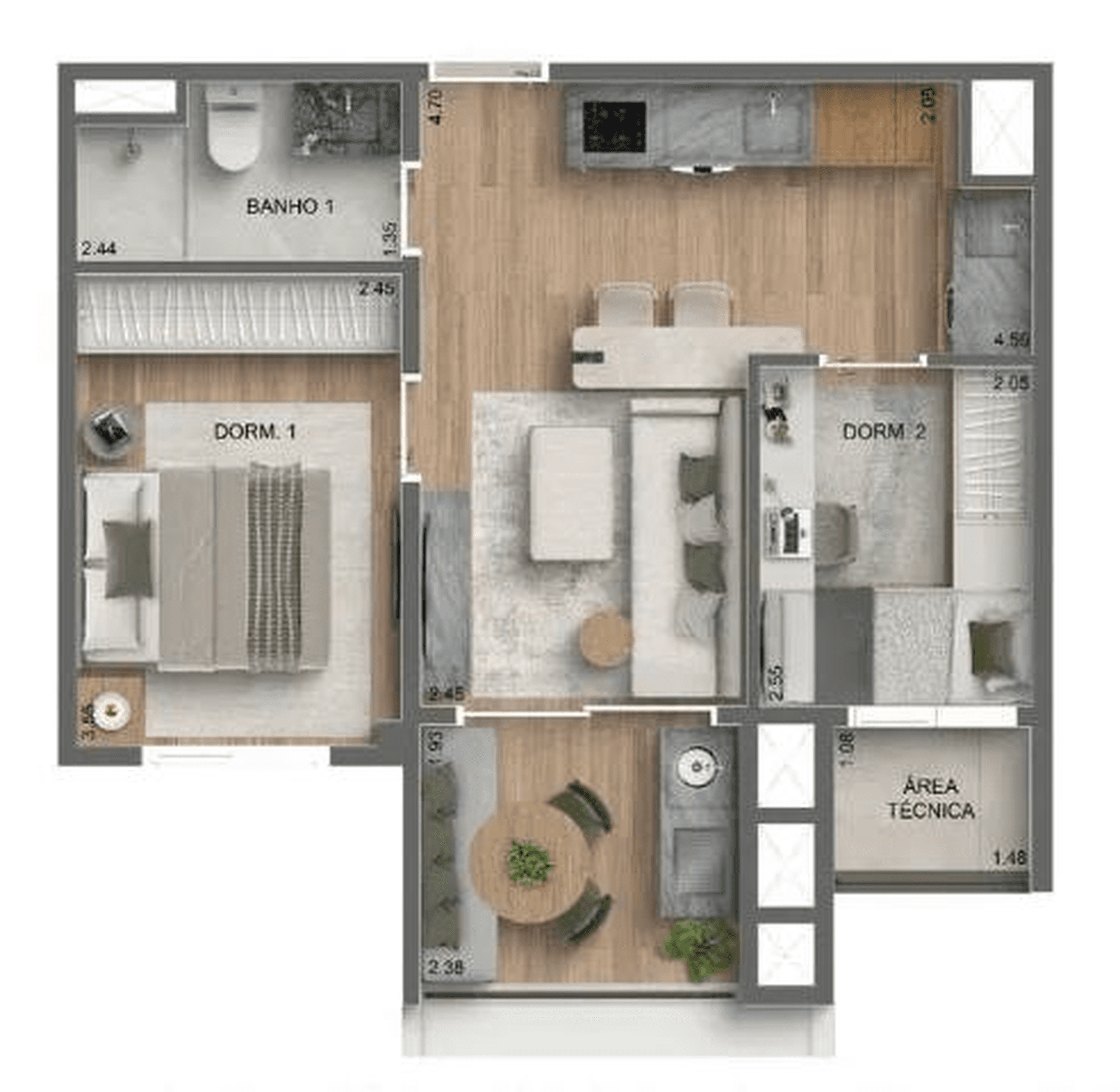 Planta 2 — Autoria Mac
