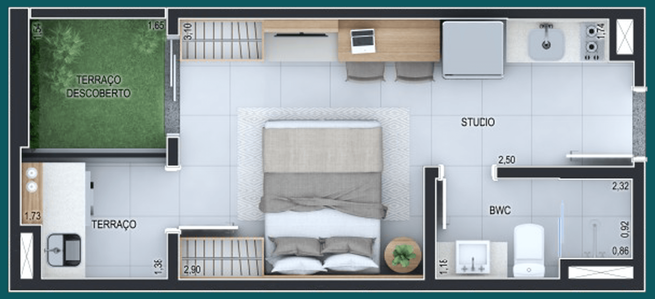 Planta 3 — Spazio Tucuruvi