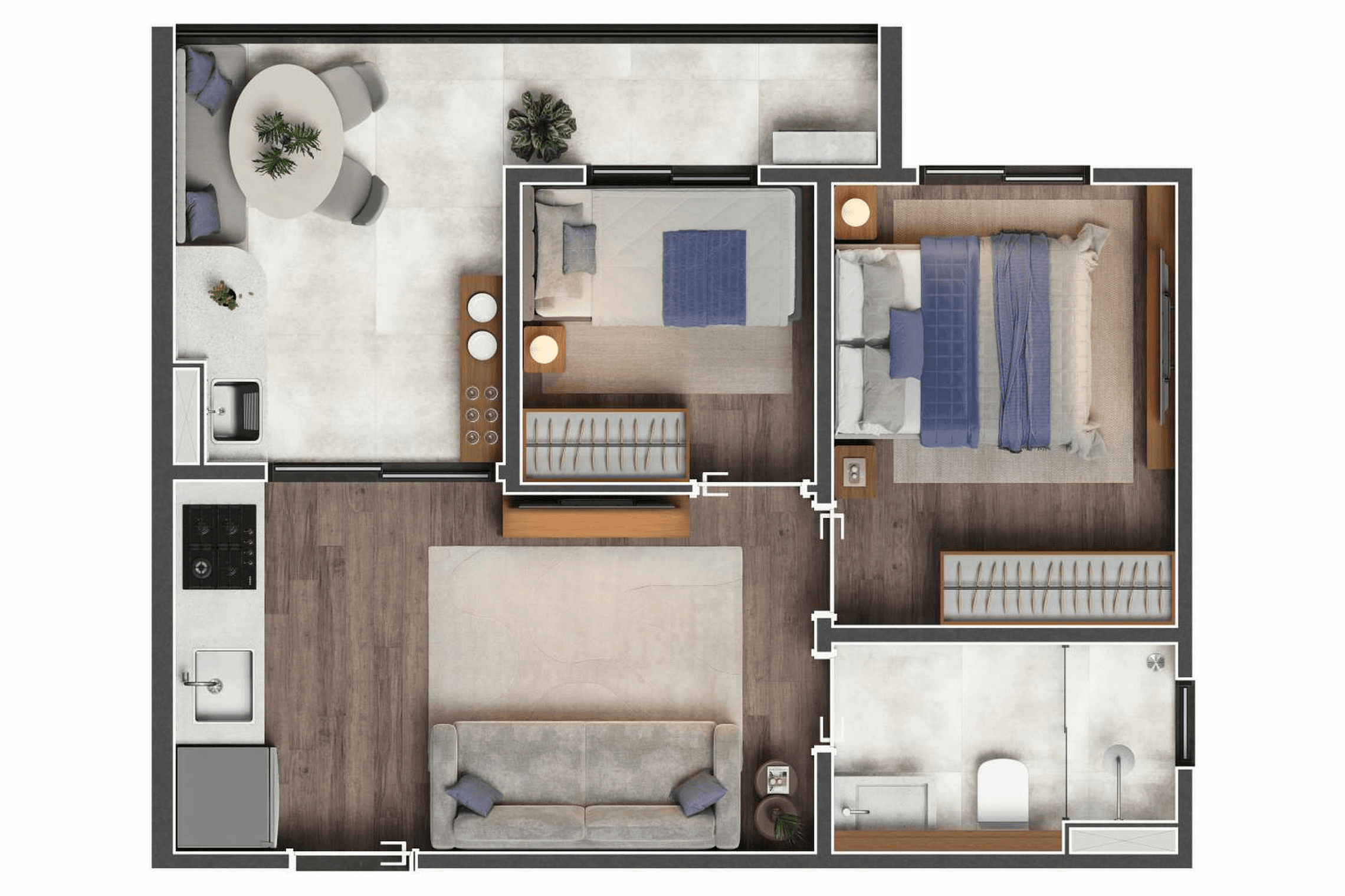 Planta 2 — Gaya Faustolo - Residencial