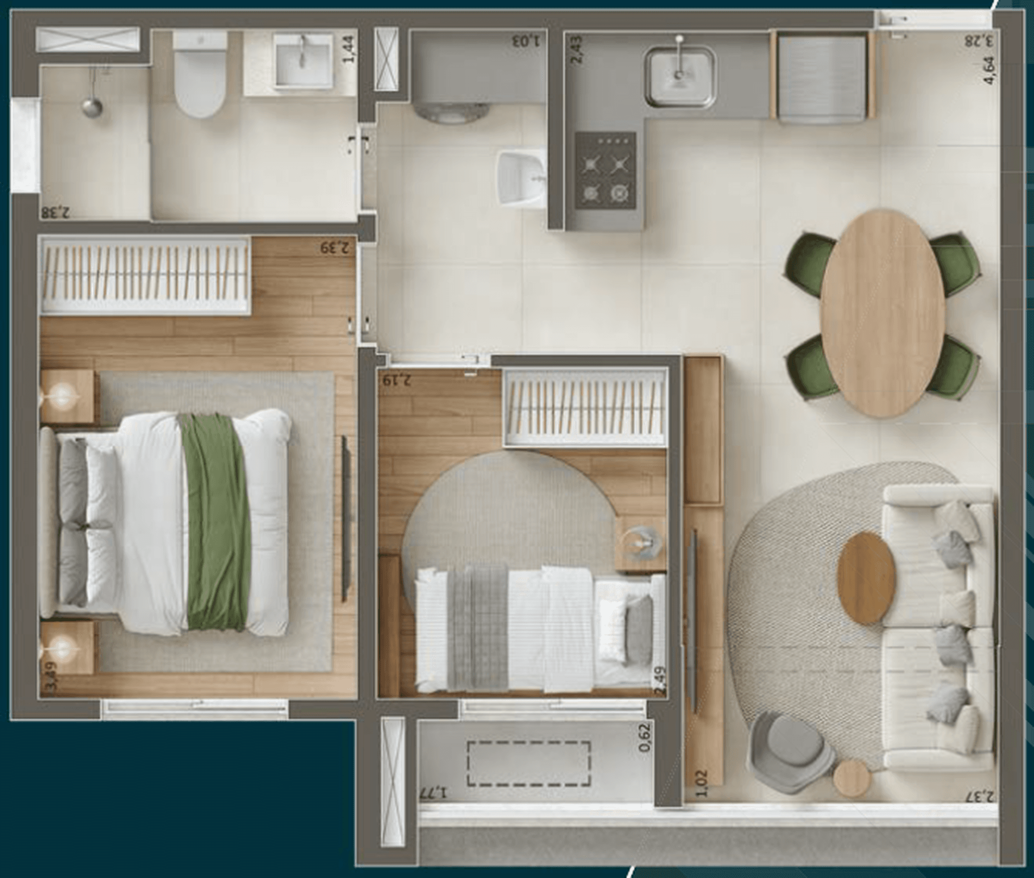Planta 5 — Pátio Penha
