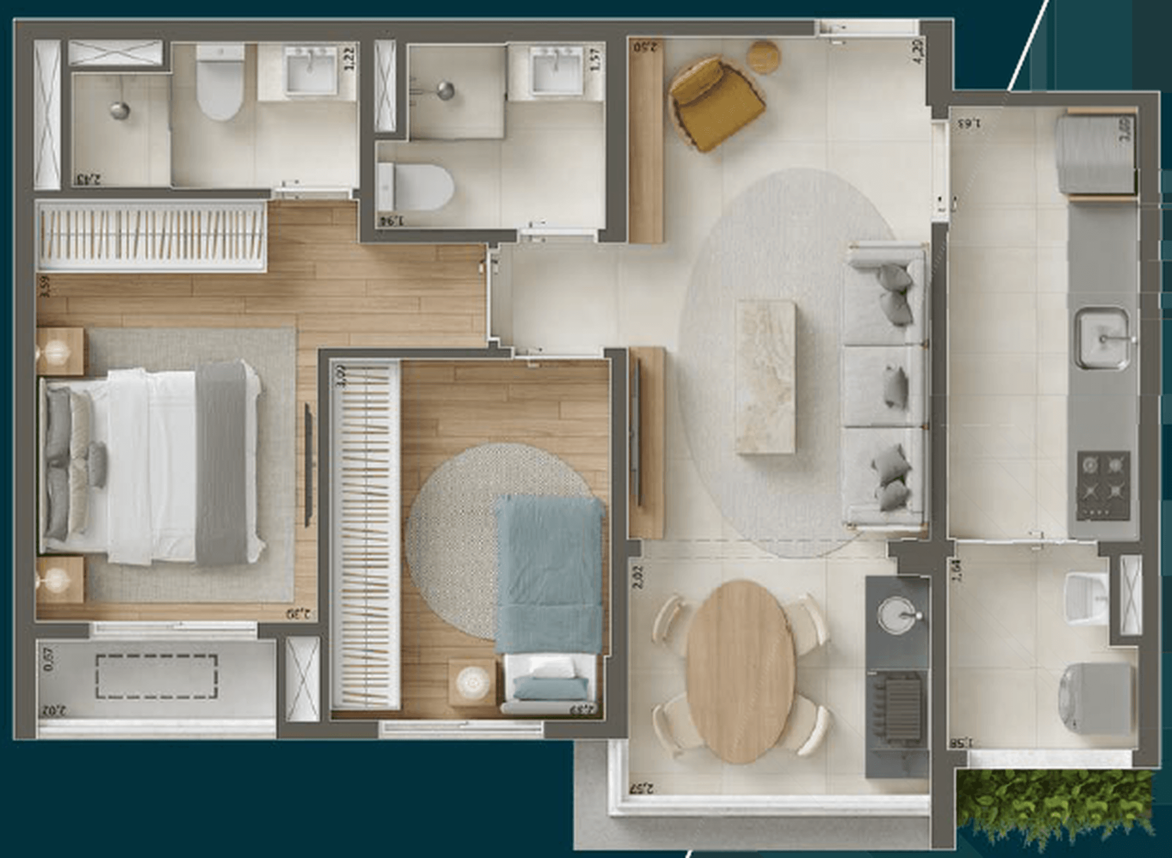 Planta 6 — Pátio Penha
