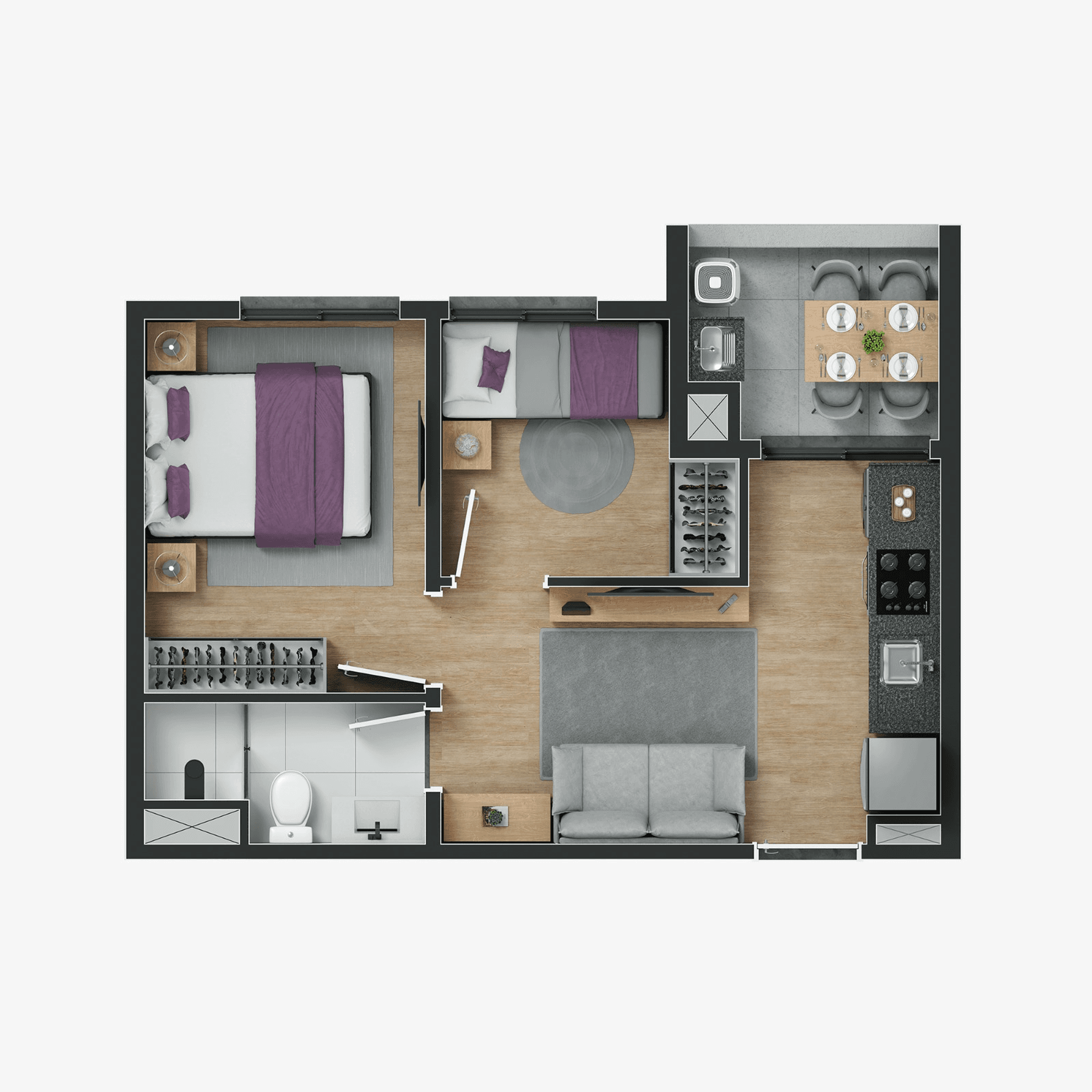 Planta 2 — myID Vista Guilhermina Esperança
