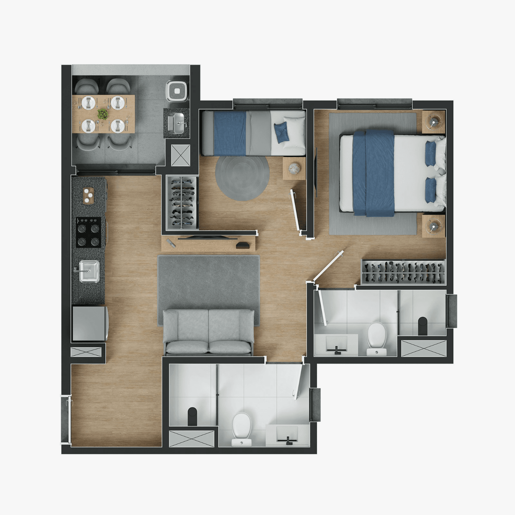 Planta 3 — myID Vista Guilhermina Esperança