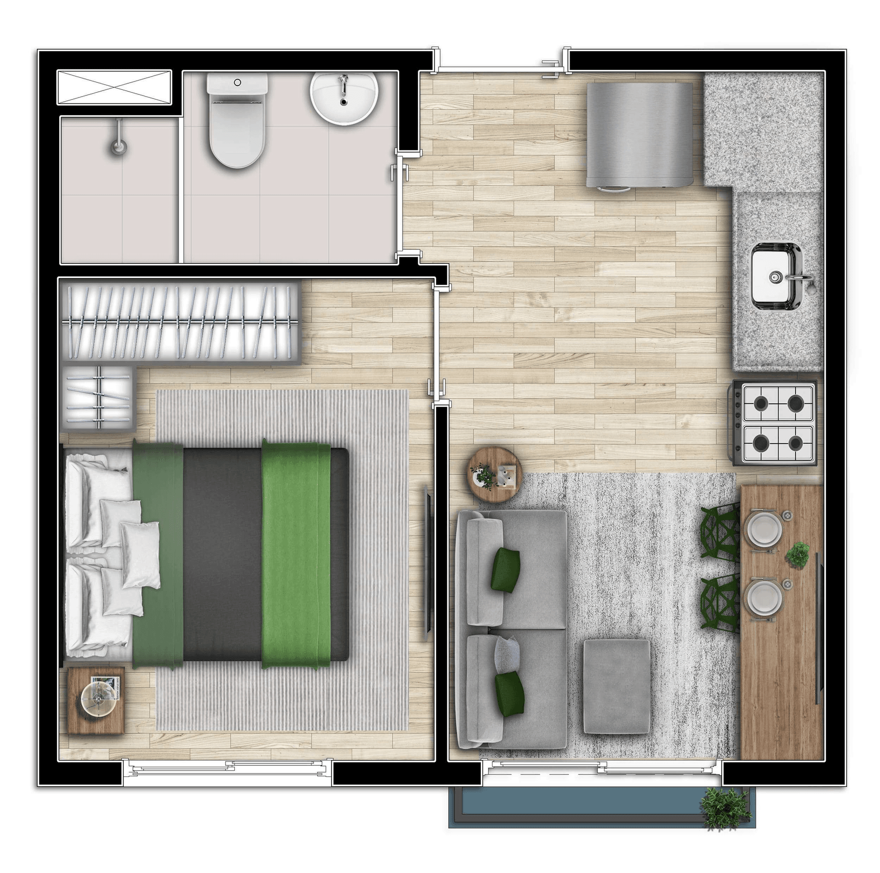 Planta 6 — Bem Viver Albuquerque Lins