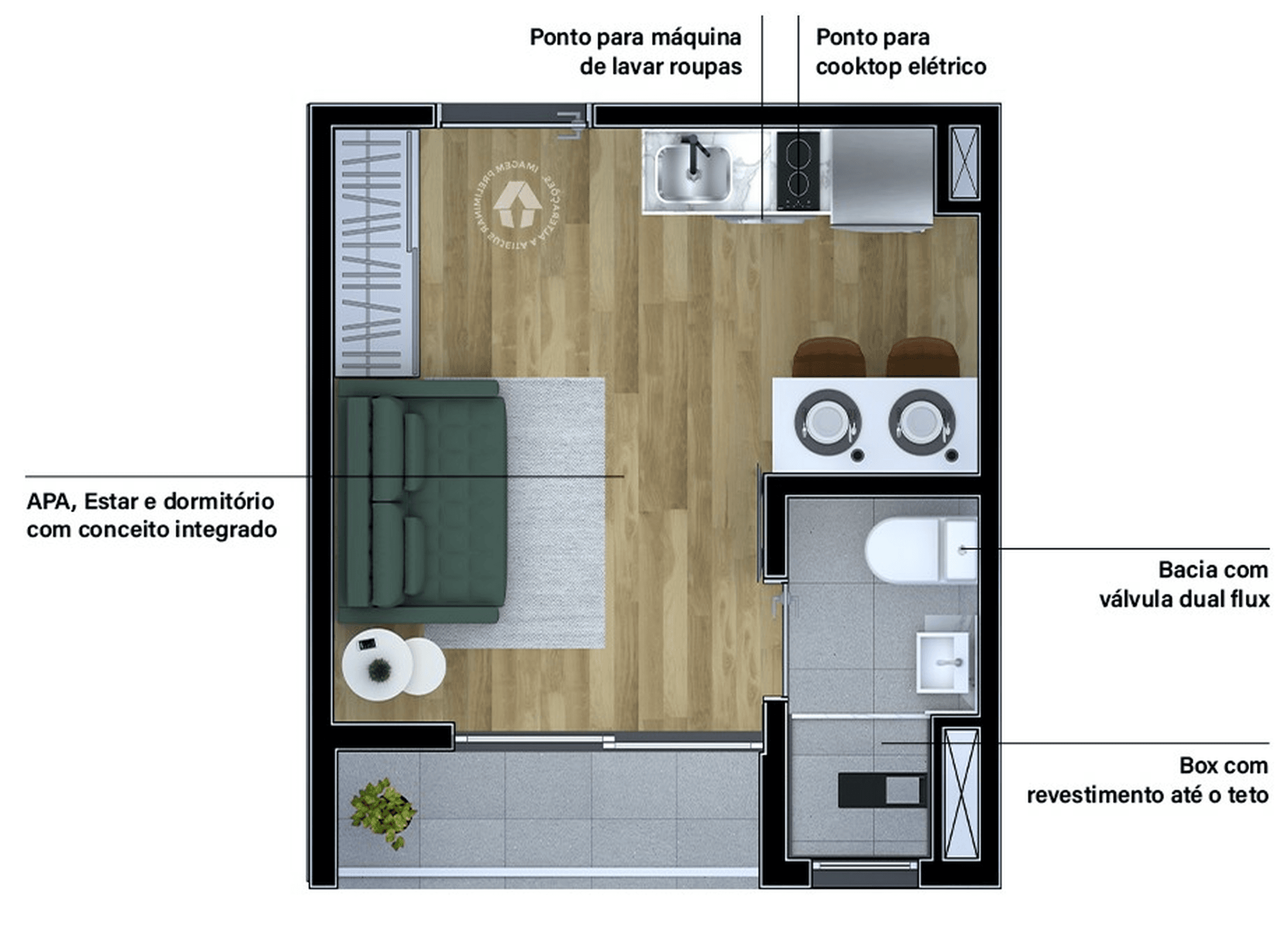 Planta 1 — Metrocasa Ermelino Matarazzo