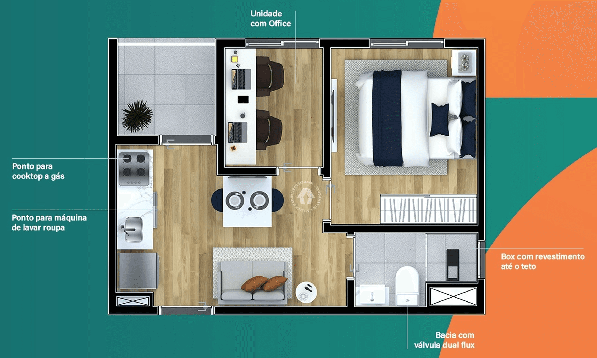 Planta 2 — Metrocasa Parque Independência - Residencial