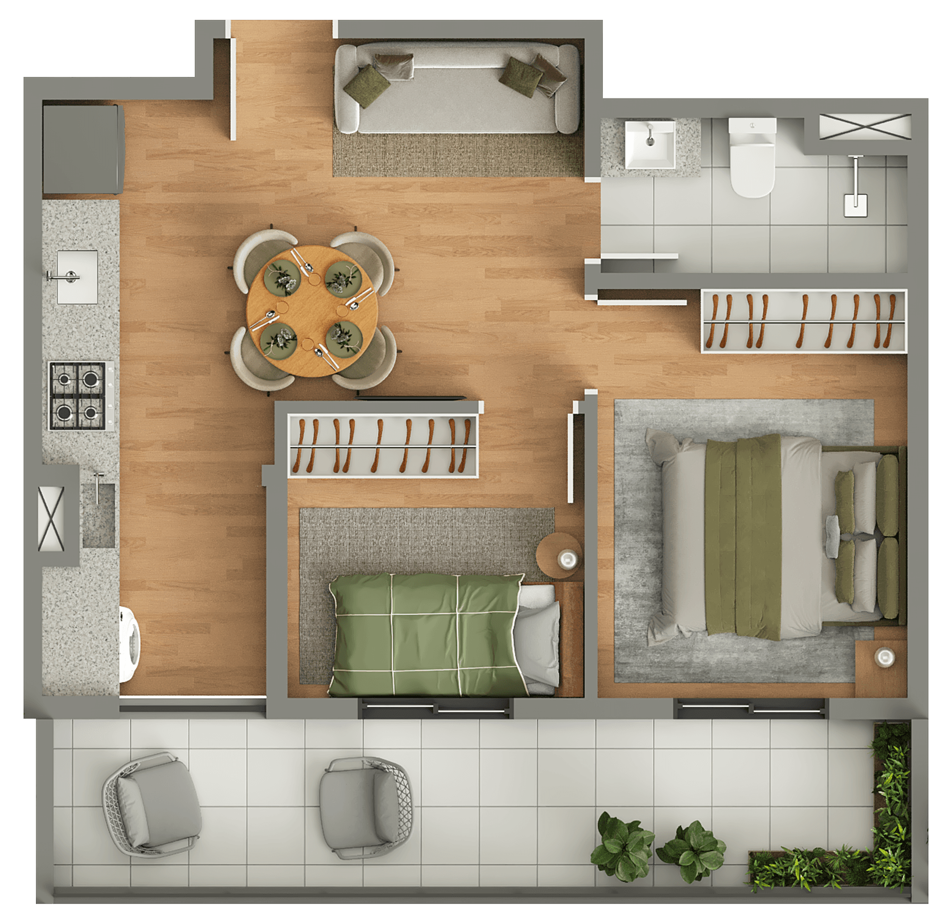 Planta 3 — Luminare Vila Granada