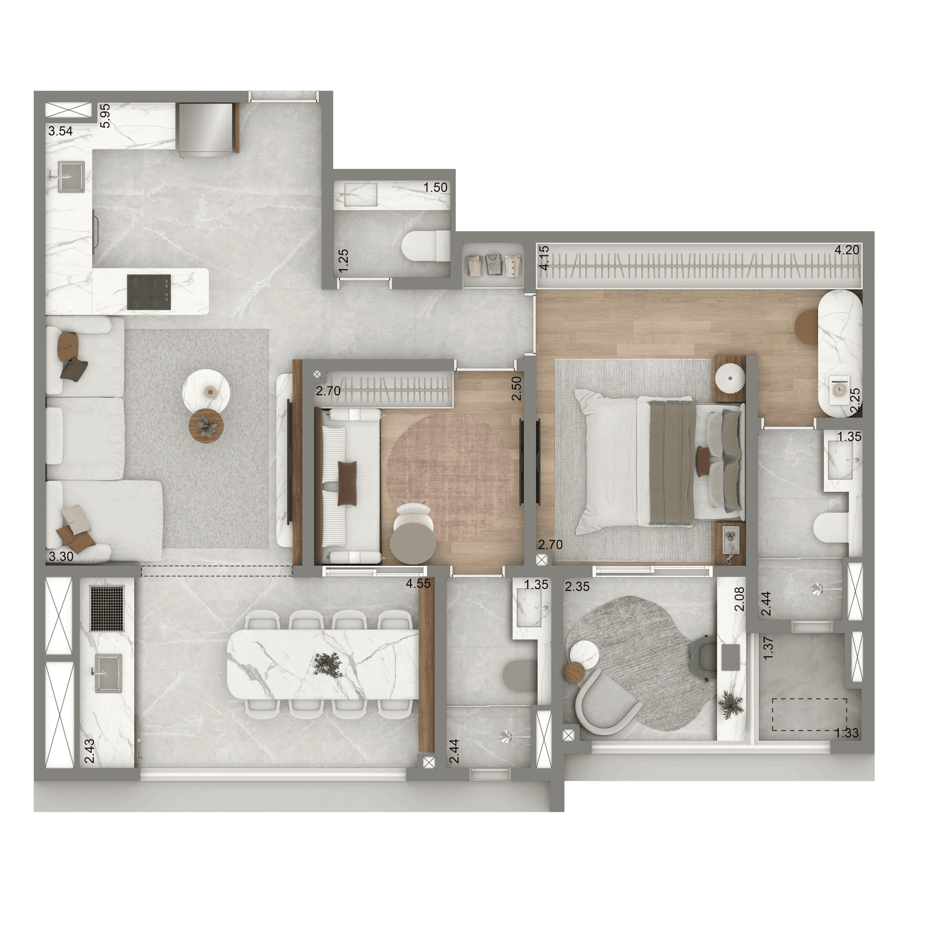 Planta 4 — Leven By Living
