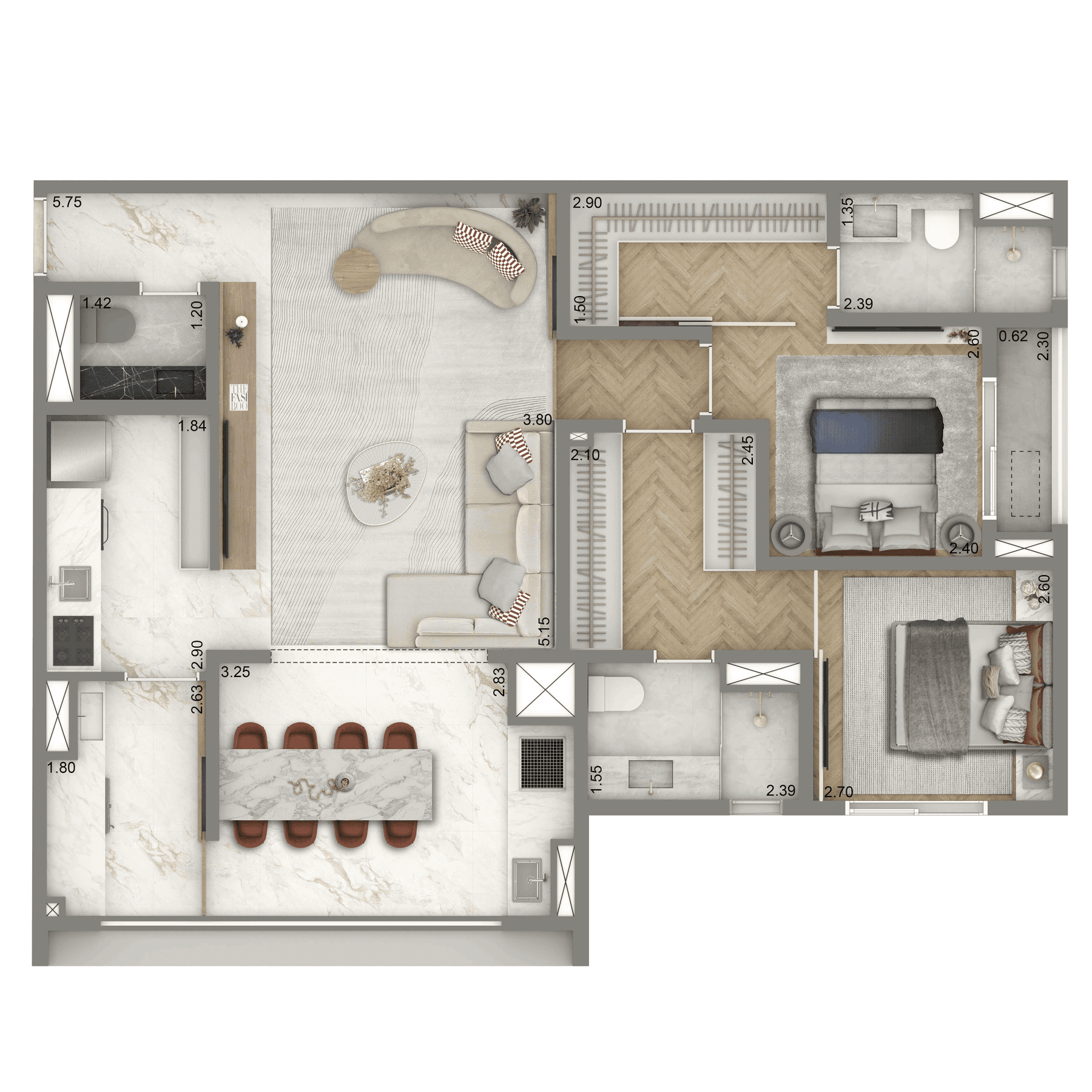 Planta 5 — Leven By Living