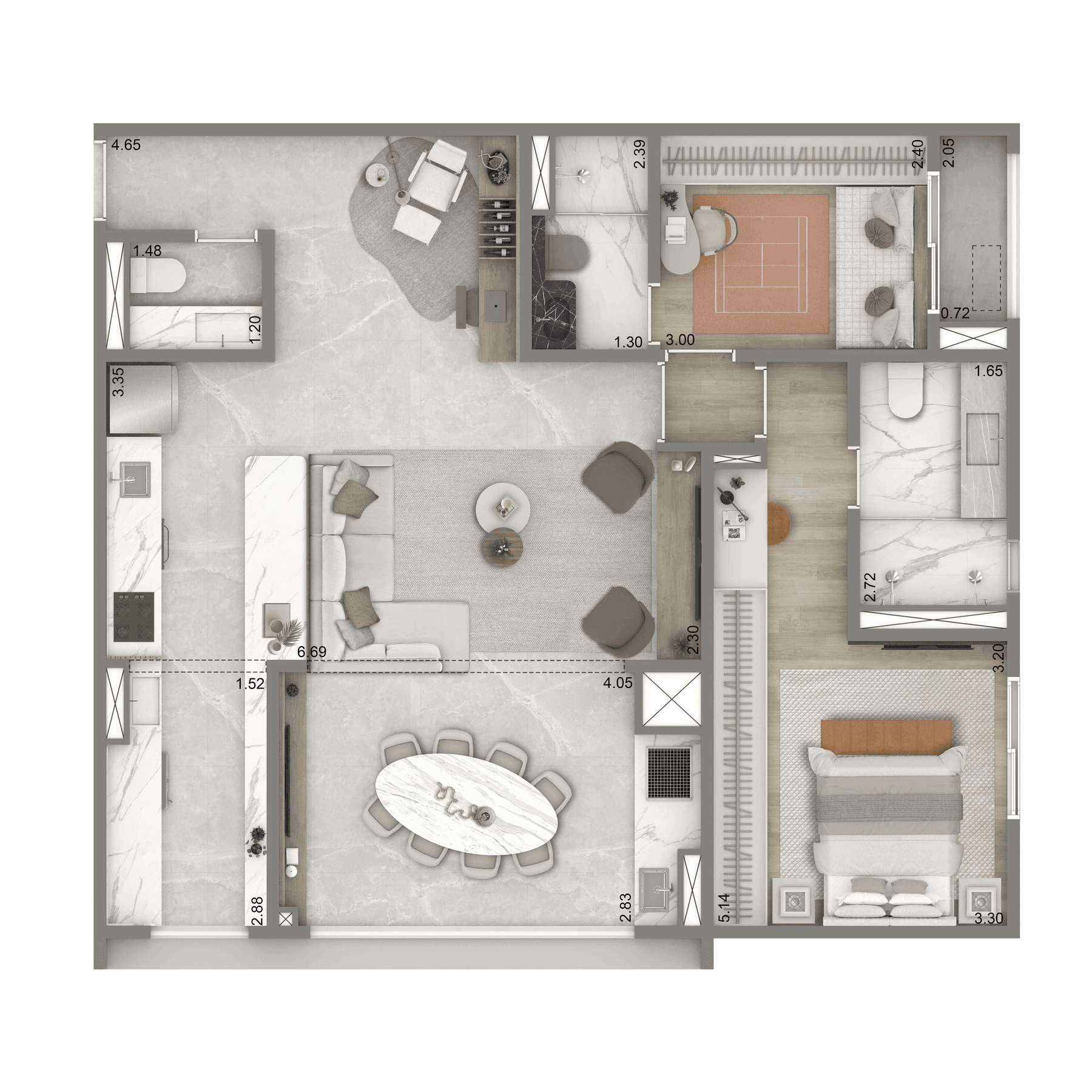 Planta 6 — Leven By Living