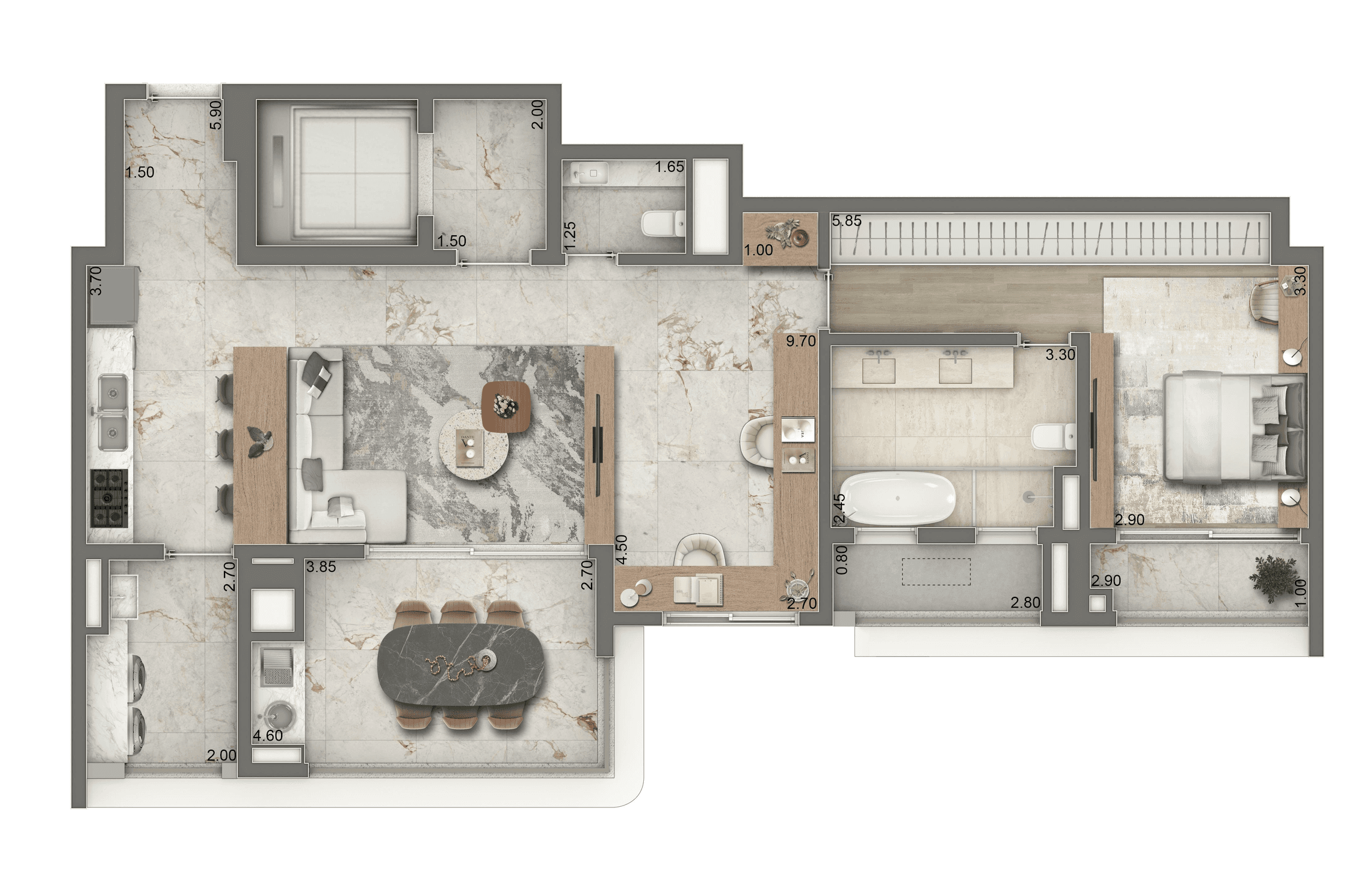 Planta 4 — Green Garden