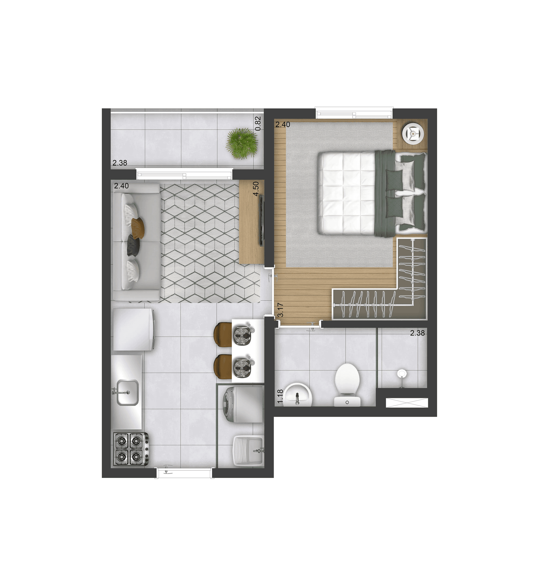 Planta 3 — Plano&Park Santo Amaro - Fase 1