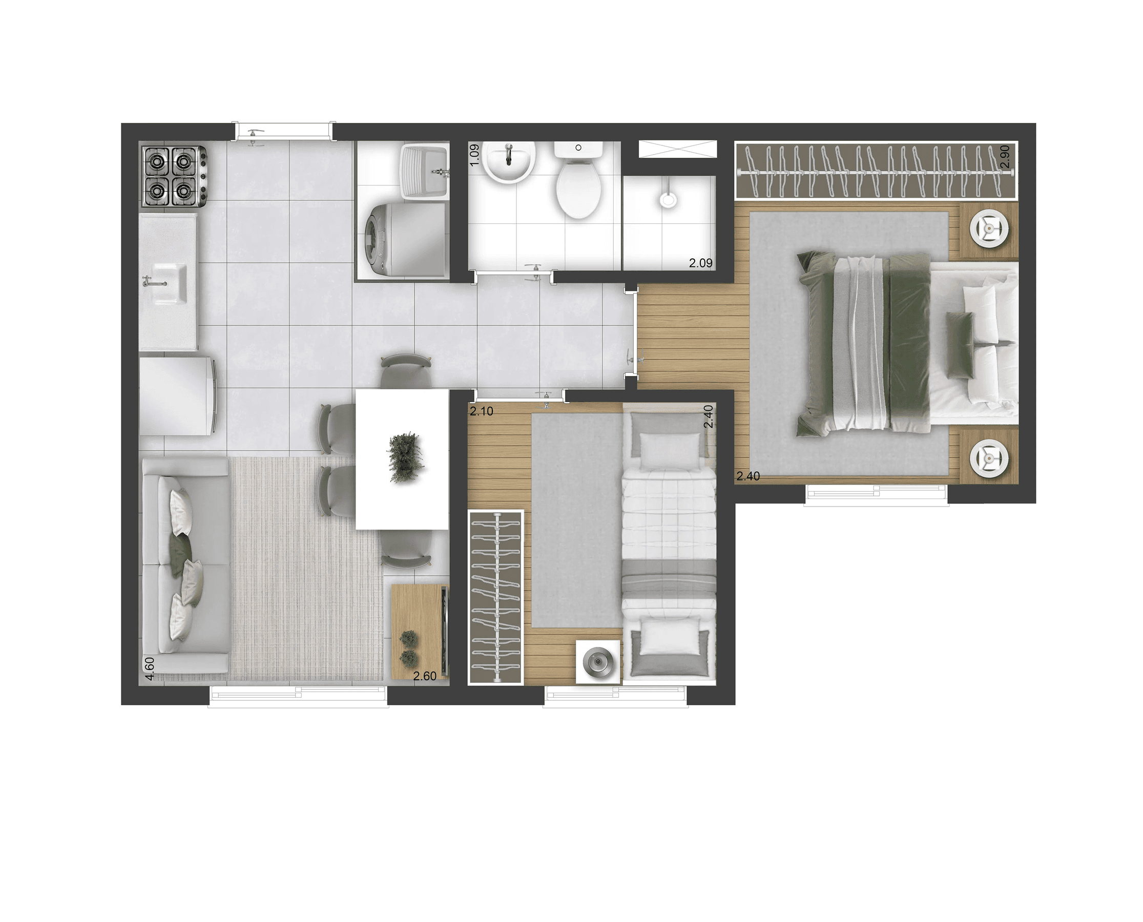 Planta 4 — Plano&Park Santo Amaro - Fase 1