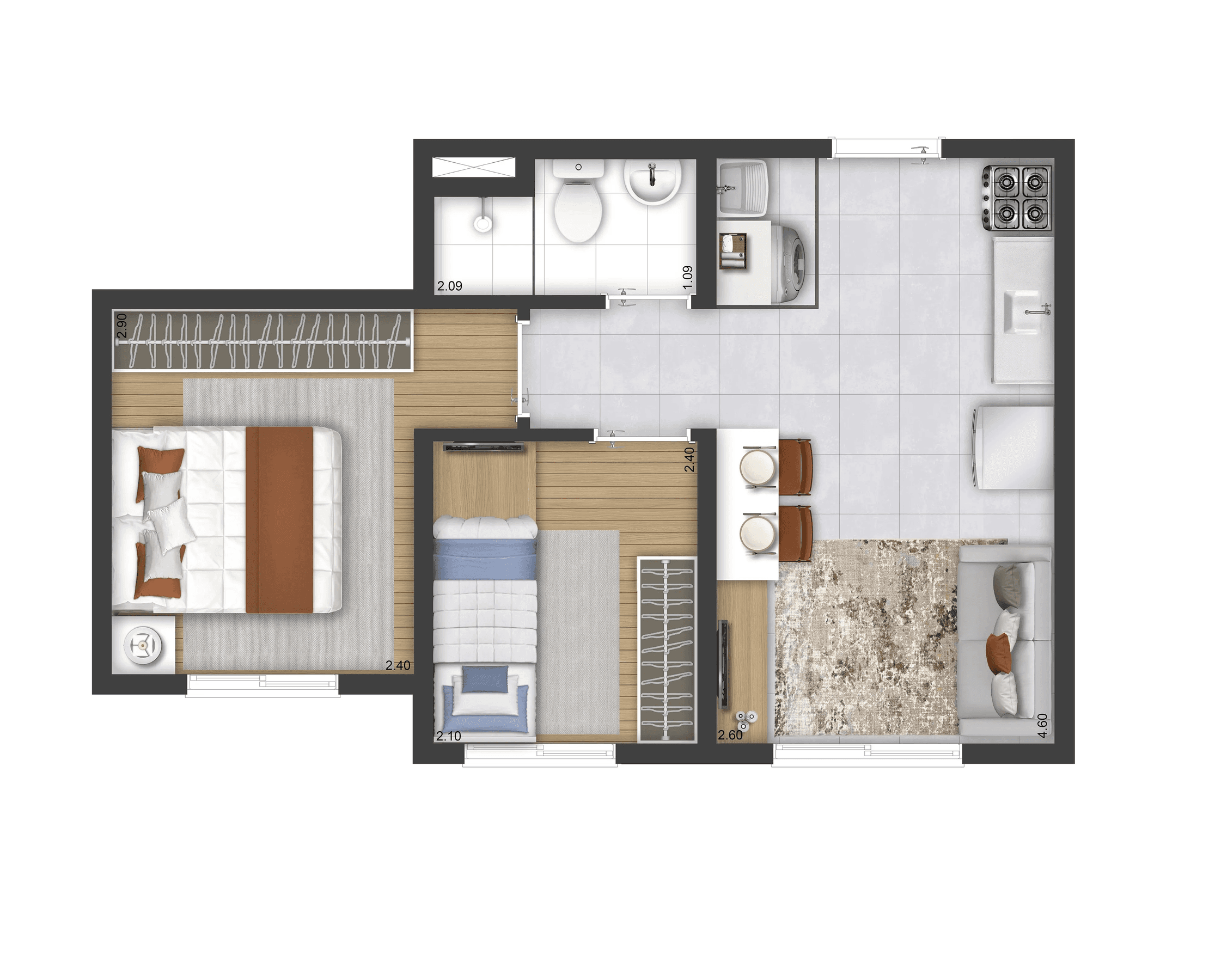 Planta 6 — Plano&Park Santo Amaro - Fase 1
