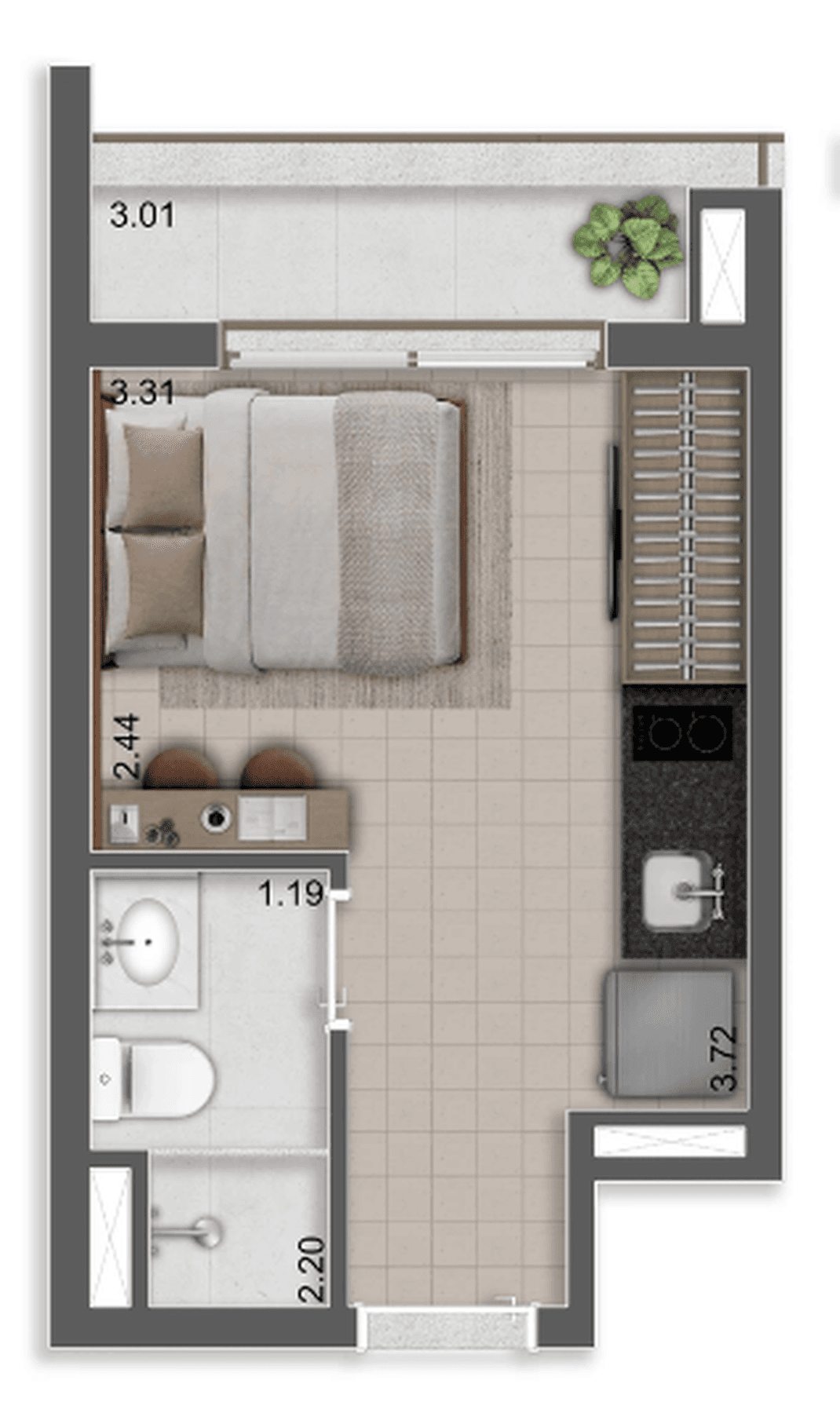 Planta 1 — Terrare Moema