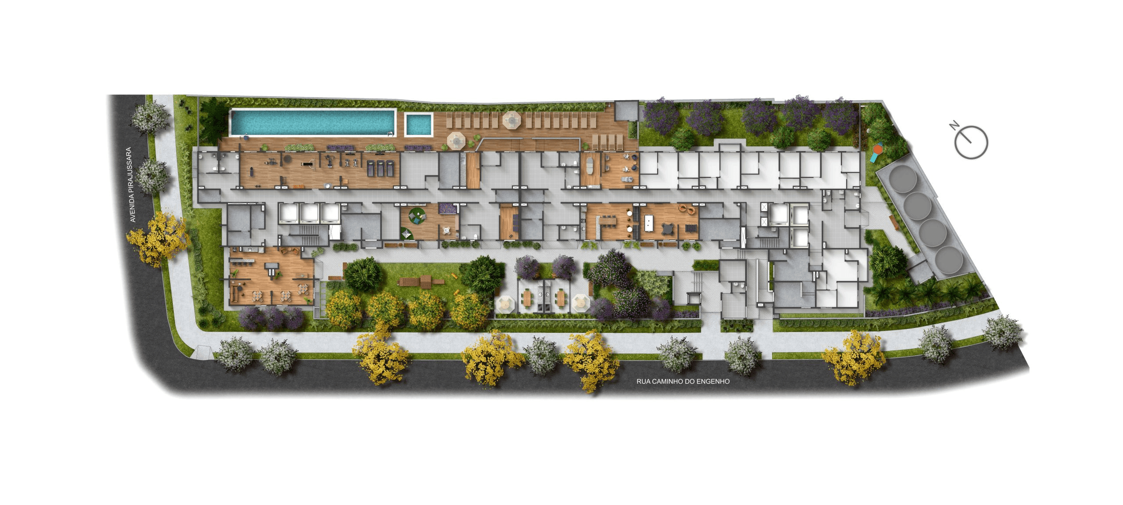 Planta 1 — Vibra Parque Vila Sônia