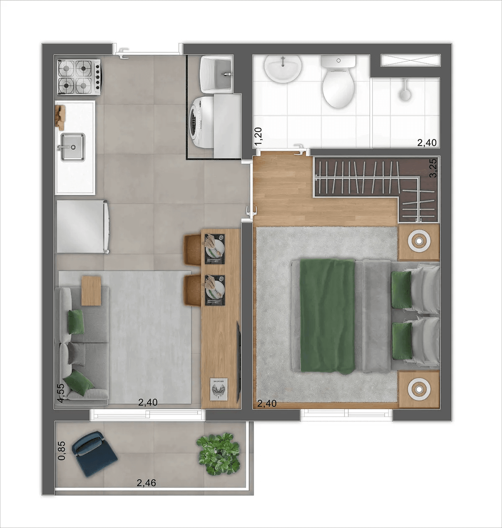 Planta 3 — Mundo Park Sólis - Fase 1