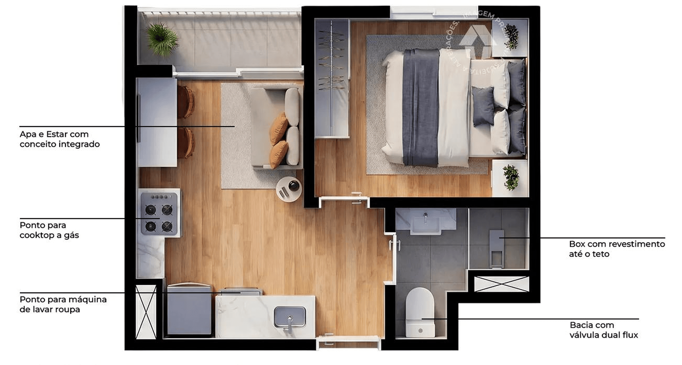 Planta 2 — Metrocasa Alto da Boa Vista