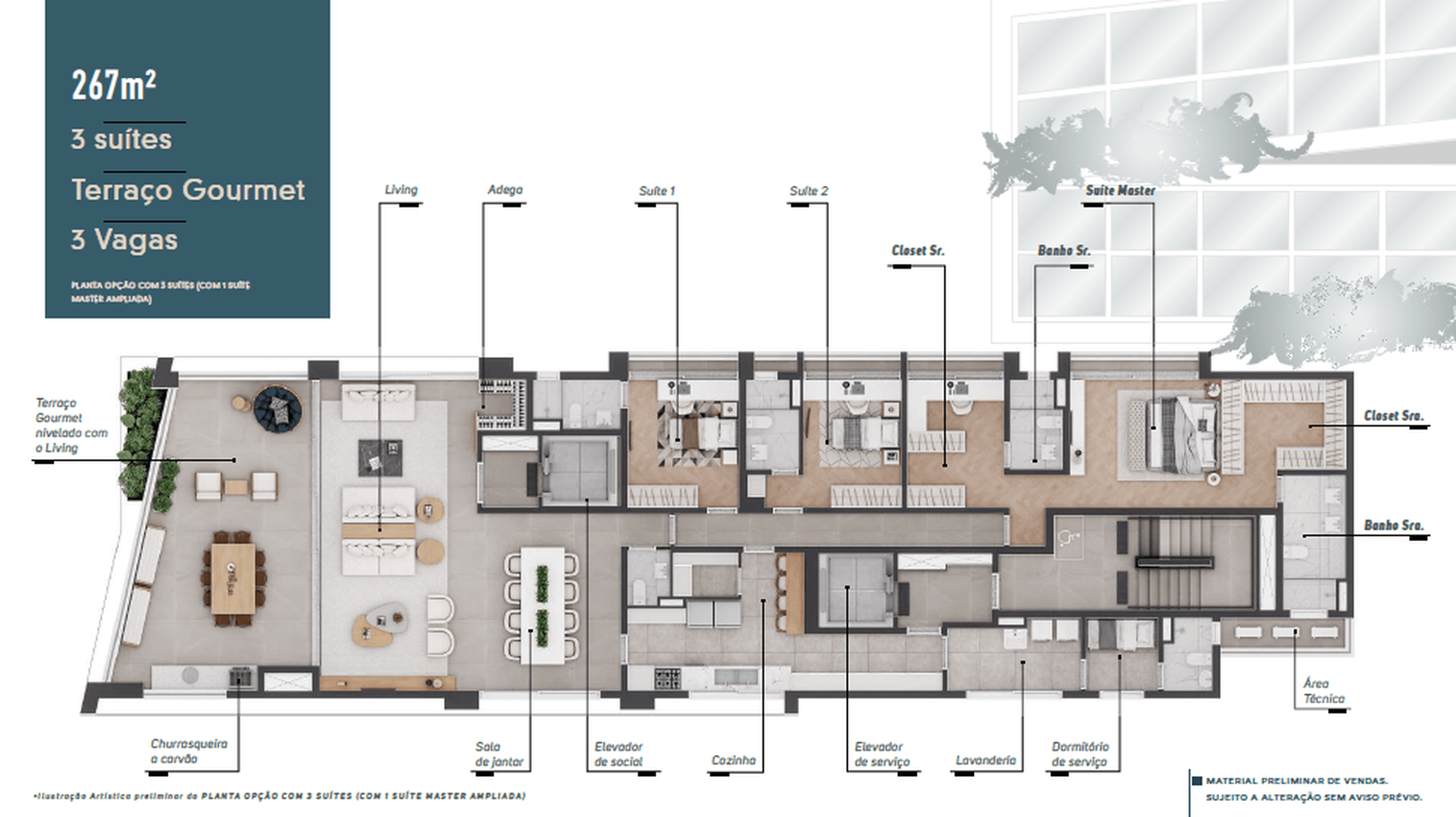 Planta 4 — Maison Gabrielle