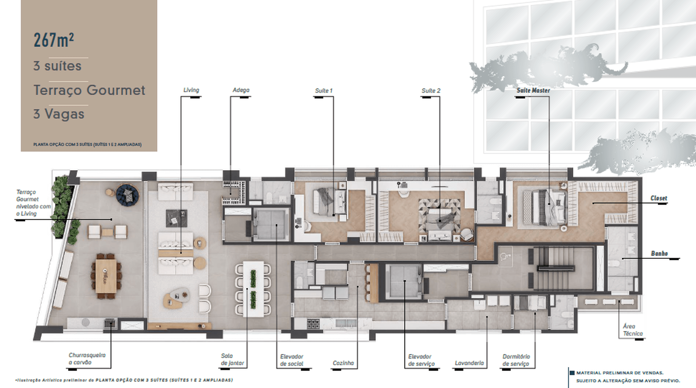 Planta 5 — Maison Gabrielle