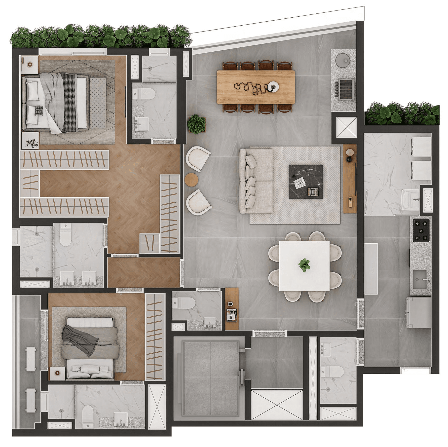 Planta 6 — Layers
