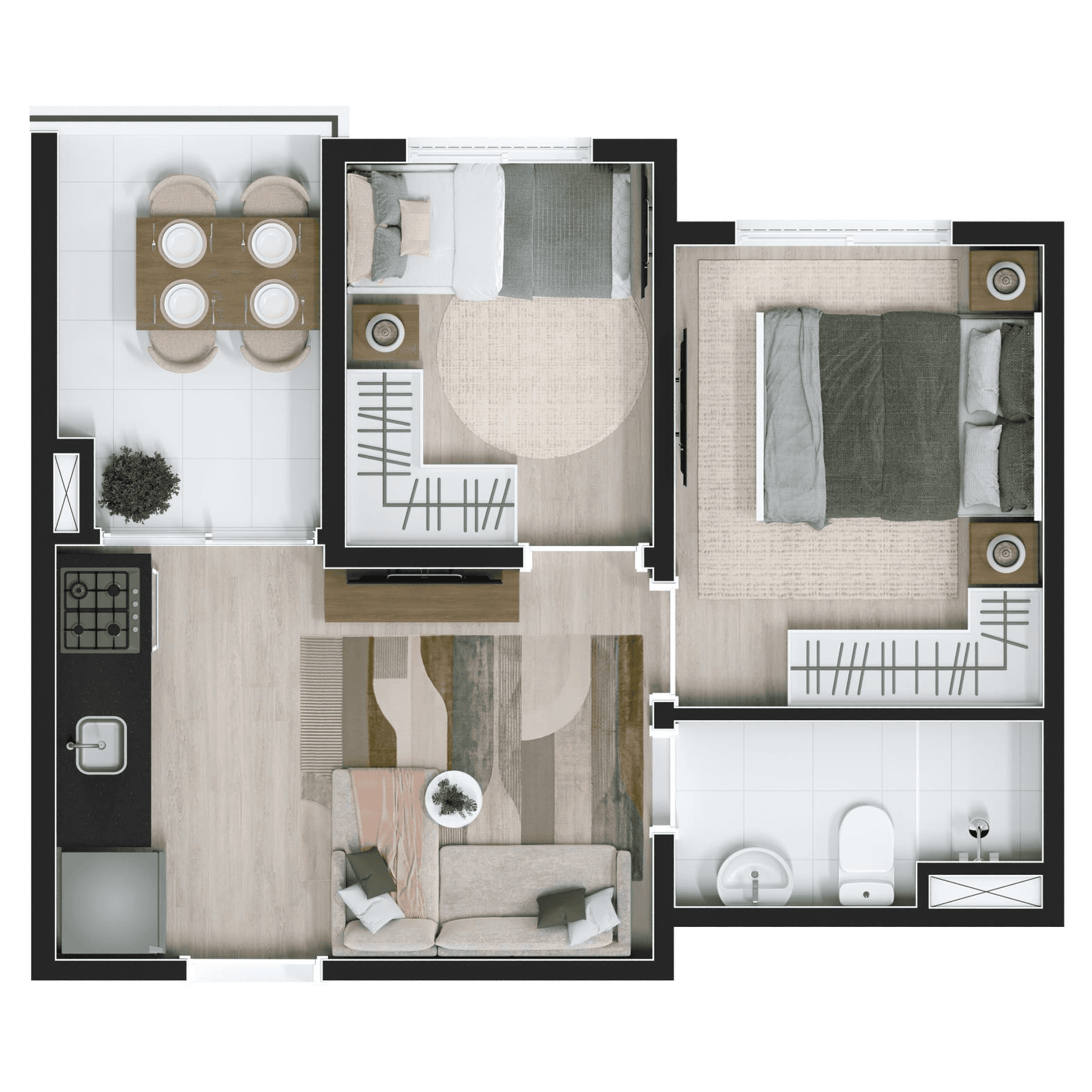Planta 4 — Vinx Jurubatuba Home Resort - Fase 3