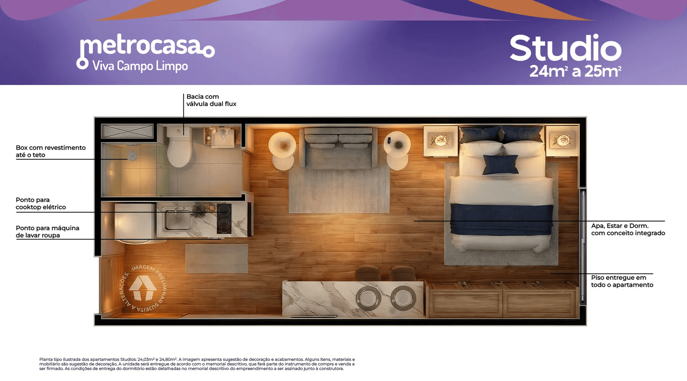 Planta 1 — Metrocasa Viva Campo Limpo