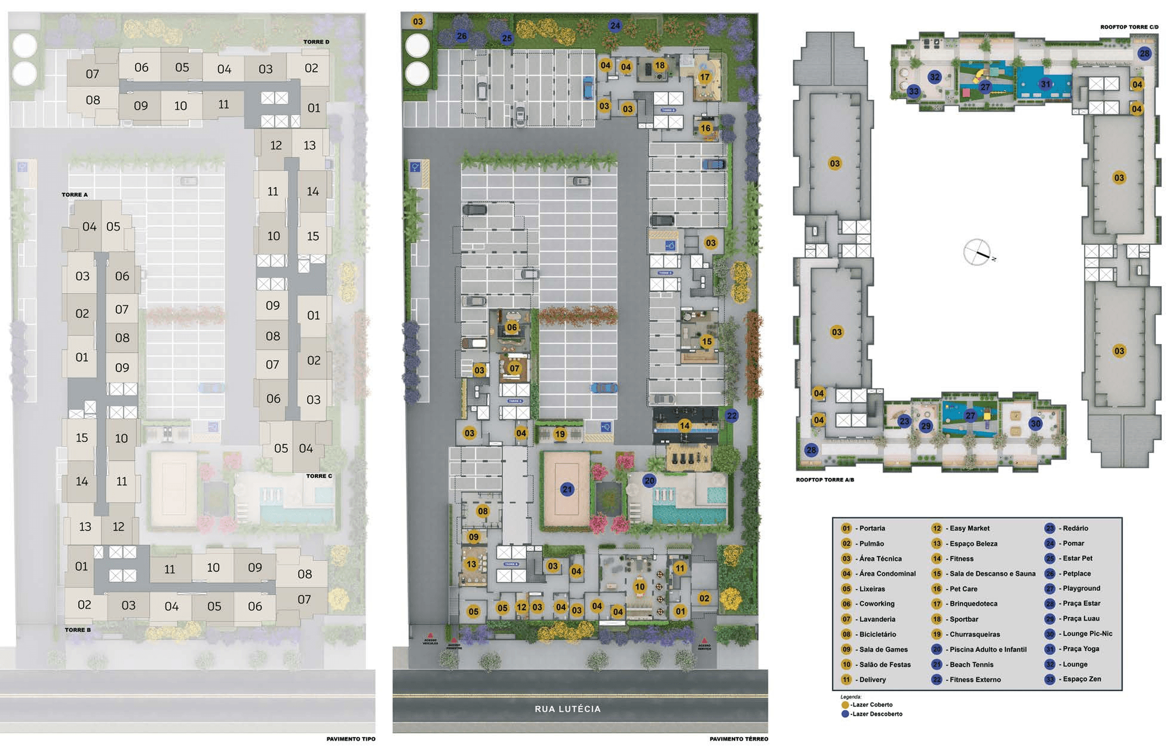 Planta 1 — Novo Mundo Carrão II - Fase 1
