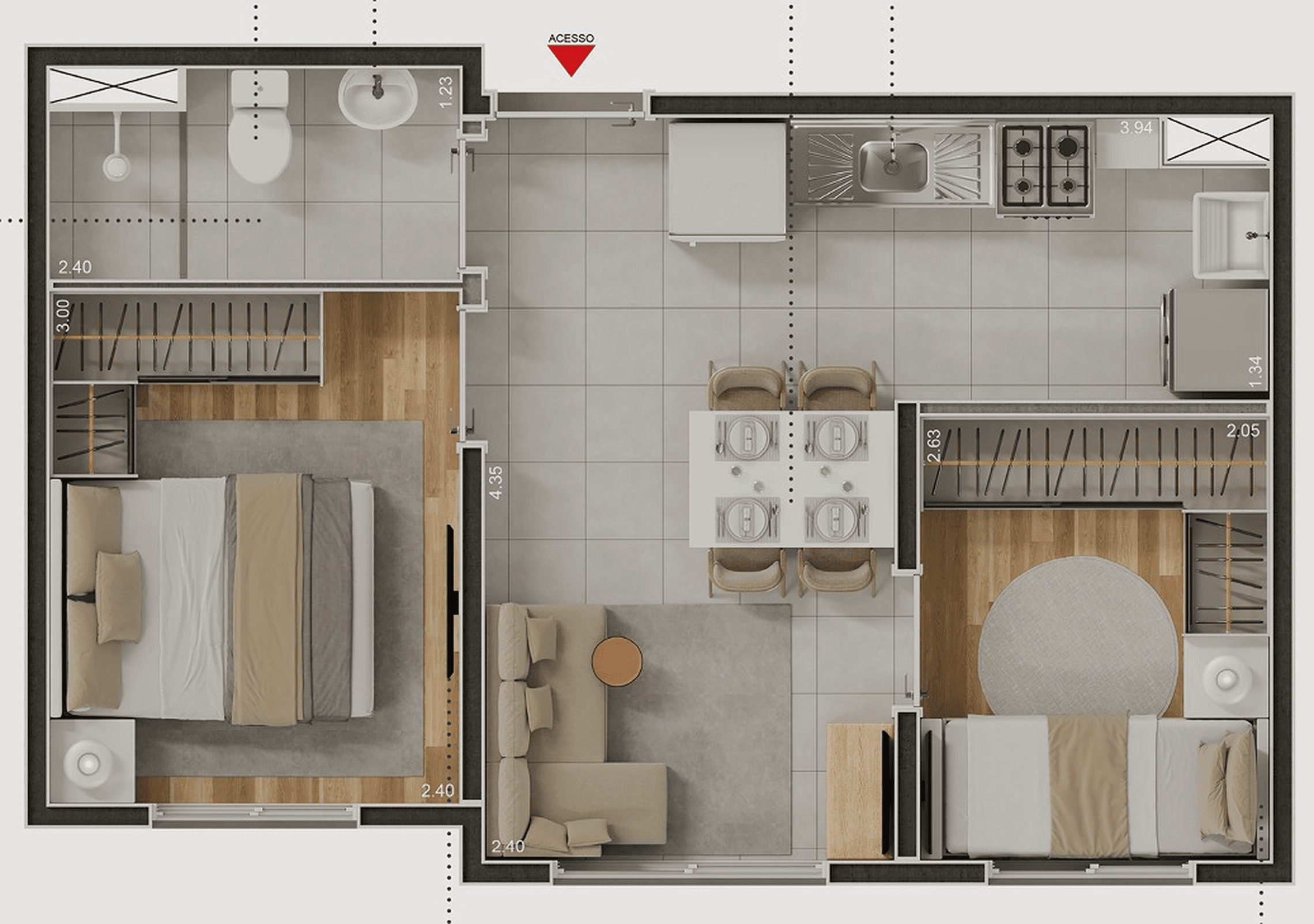 Planta 2 — Estilo Lapa