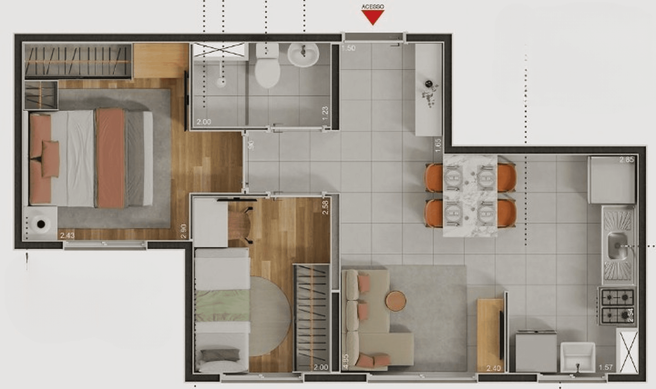 Planta 4 — Estilo Lapa