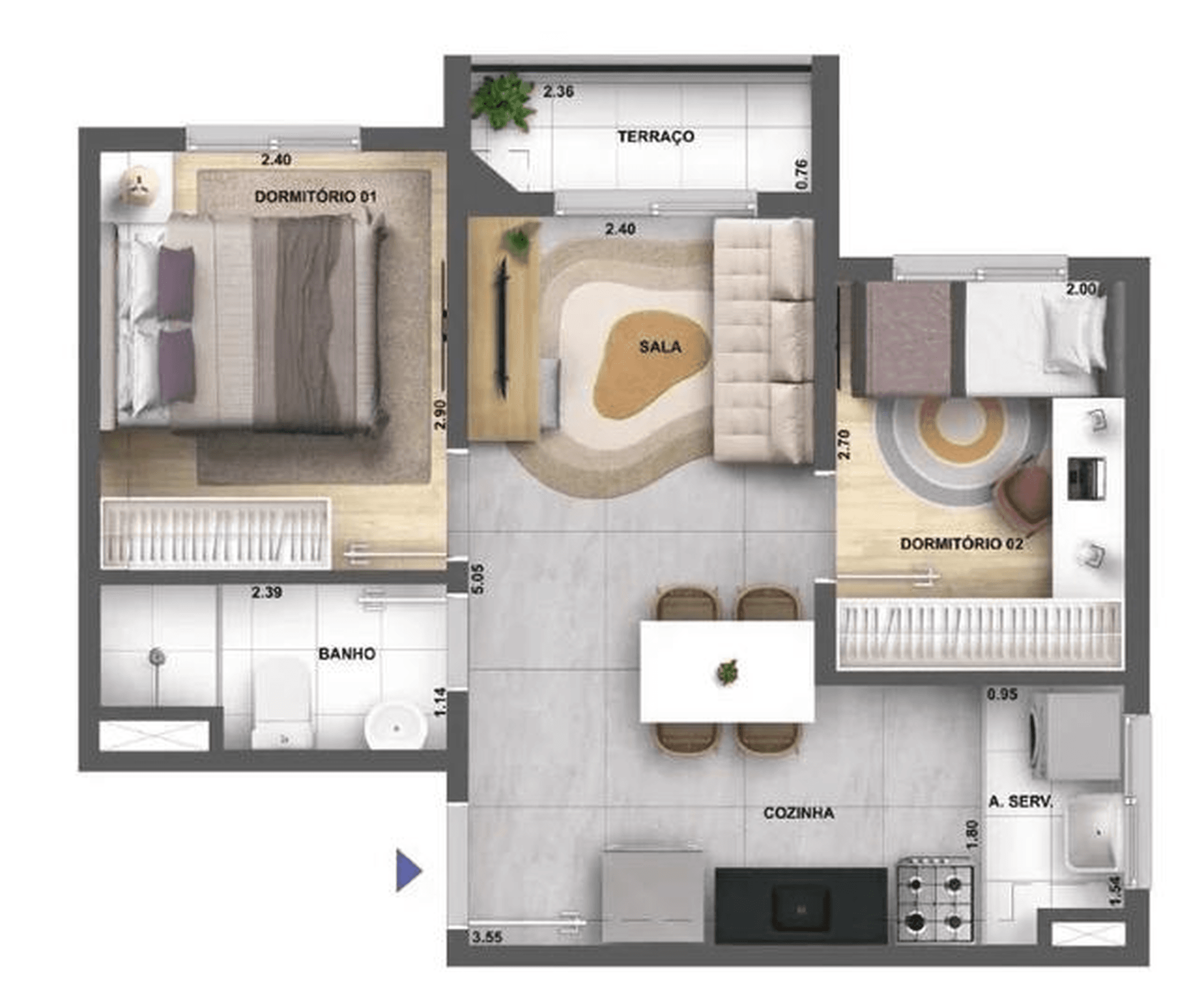 Planta 5 — Cidade Villa Lobos Tenor