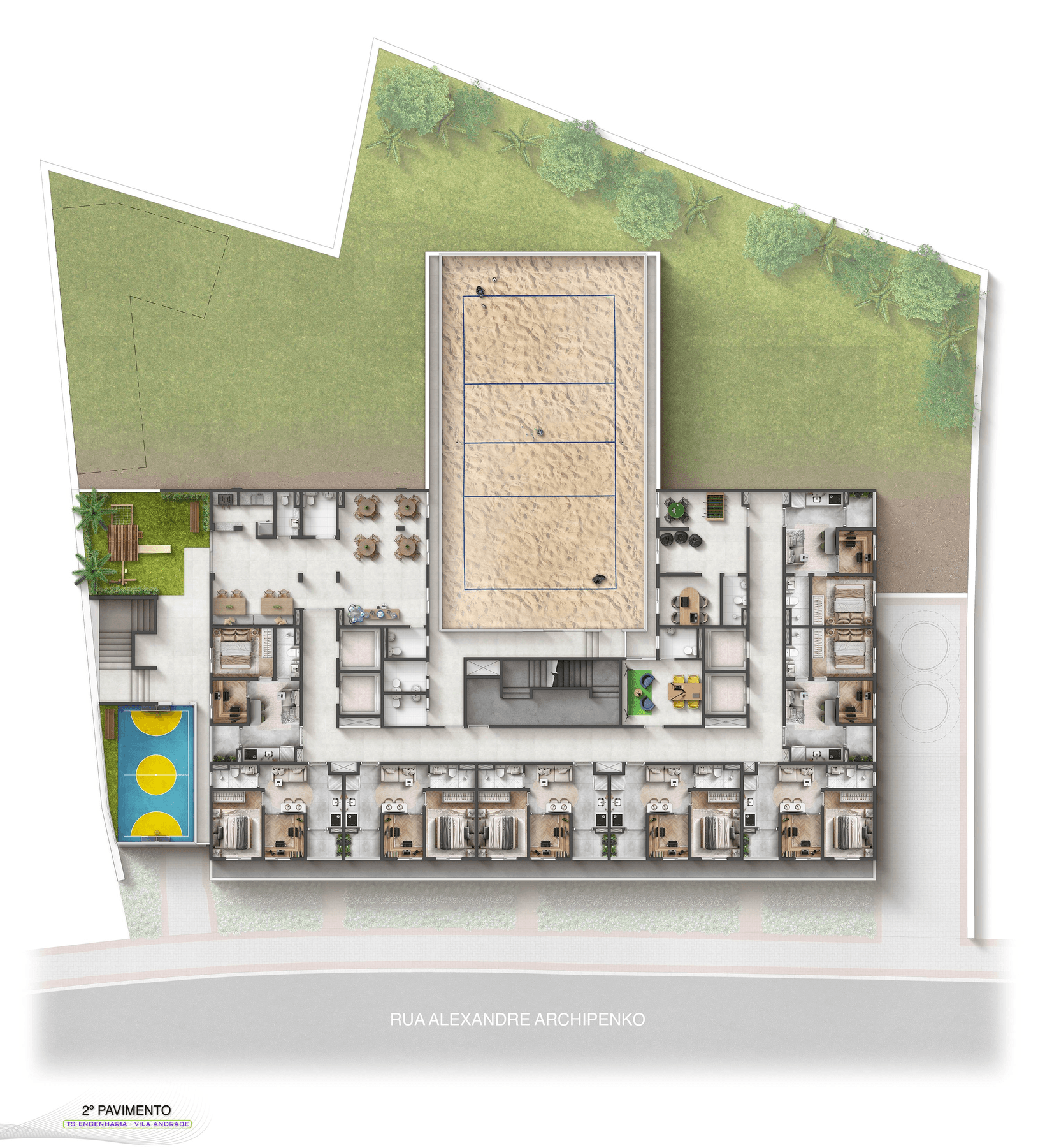 Planta 2 — Eleve Vila Andrade - Residencial