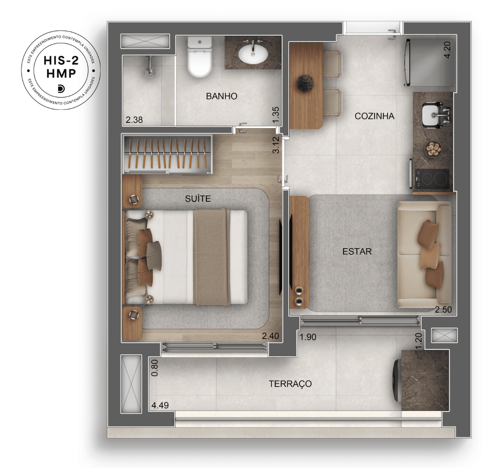 Planta 4 — Way Guilhermina by Diálogo