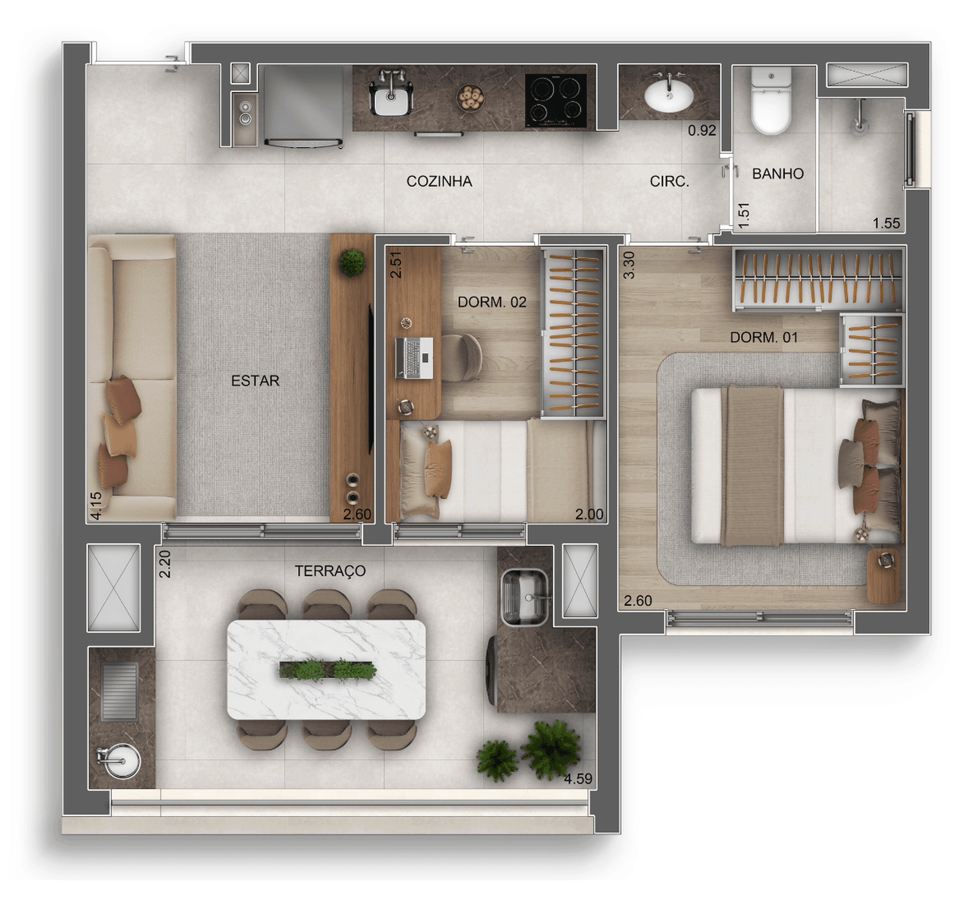 Planta 5 — Way Guilhermina by Diálogo