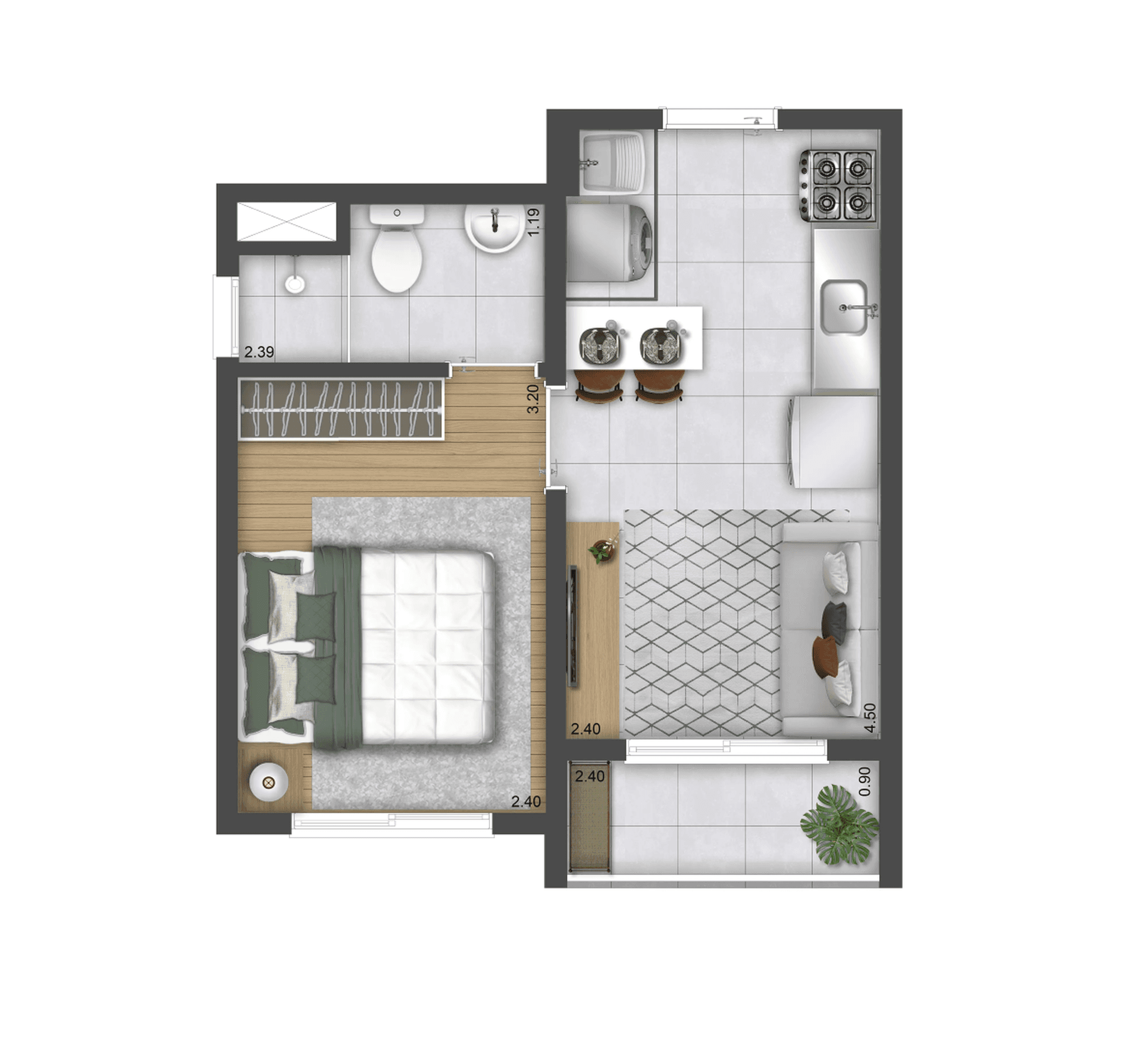 Planta 3 — Plano&Mais Butantã - Fase 1