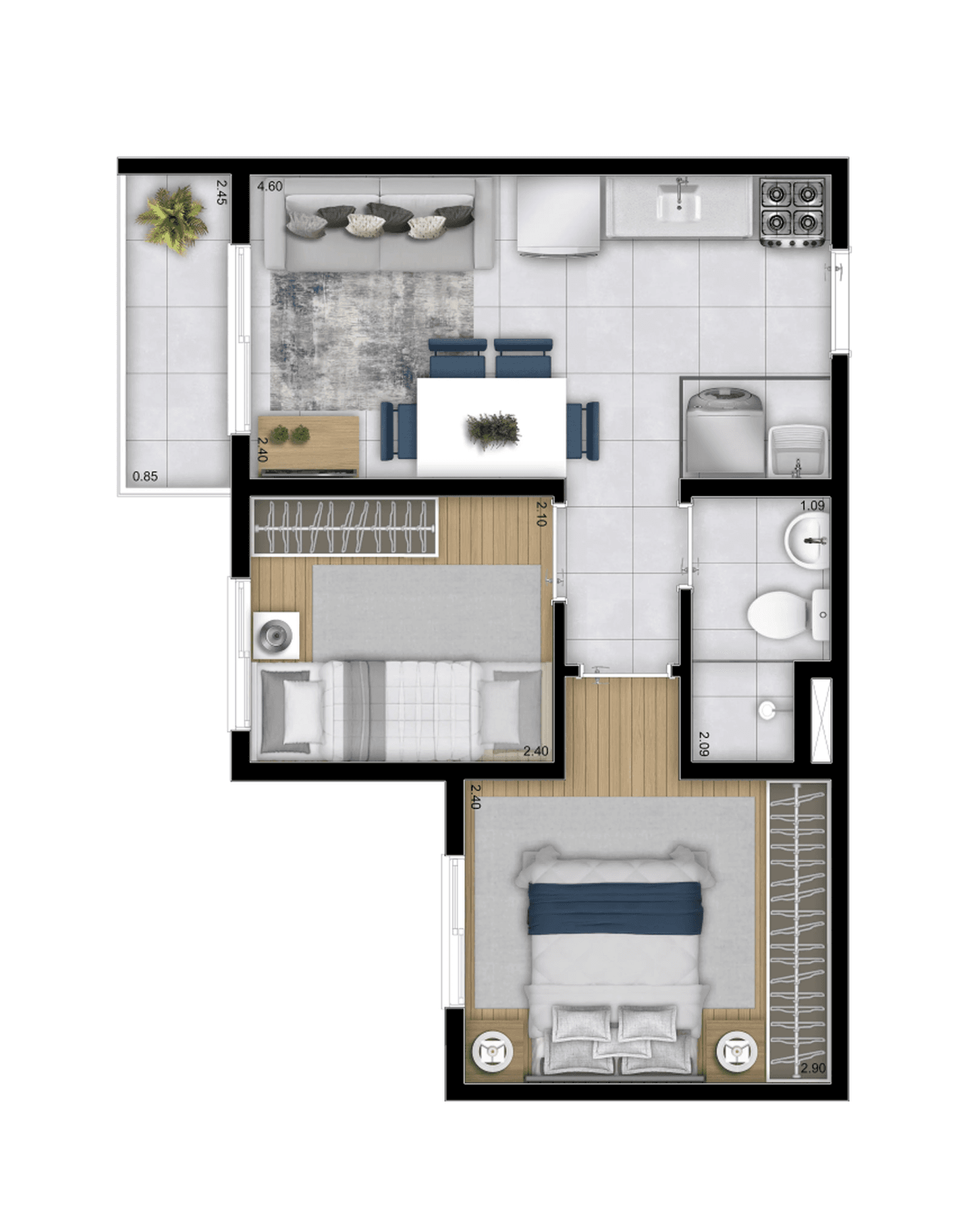 Planta 5 — Plano&Mais Butantã - Fase 1