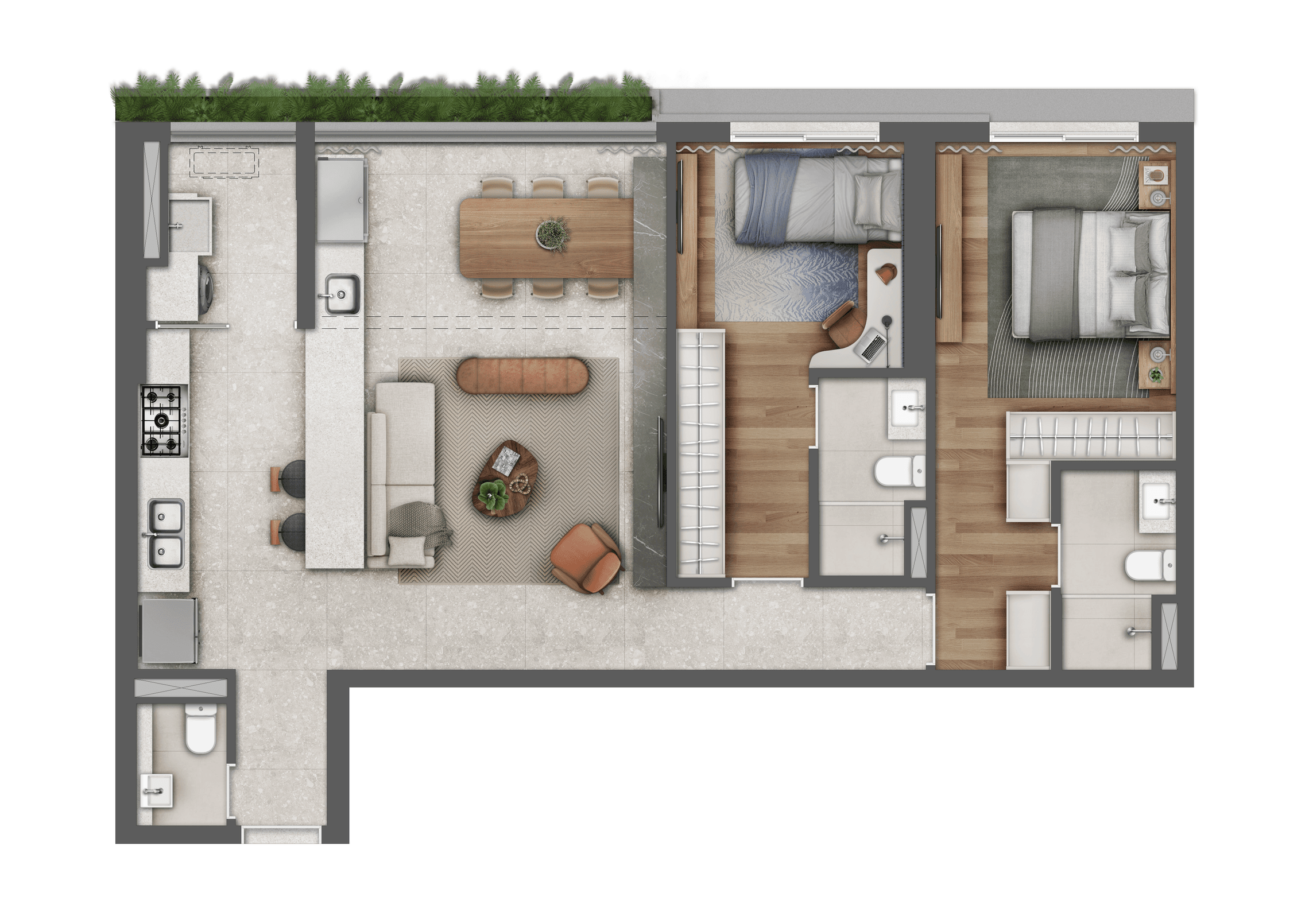 Planta 5 — Almá Pinheiros - Residencial