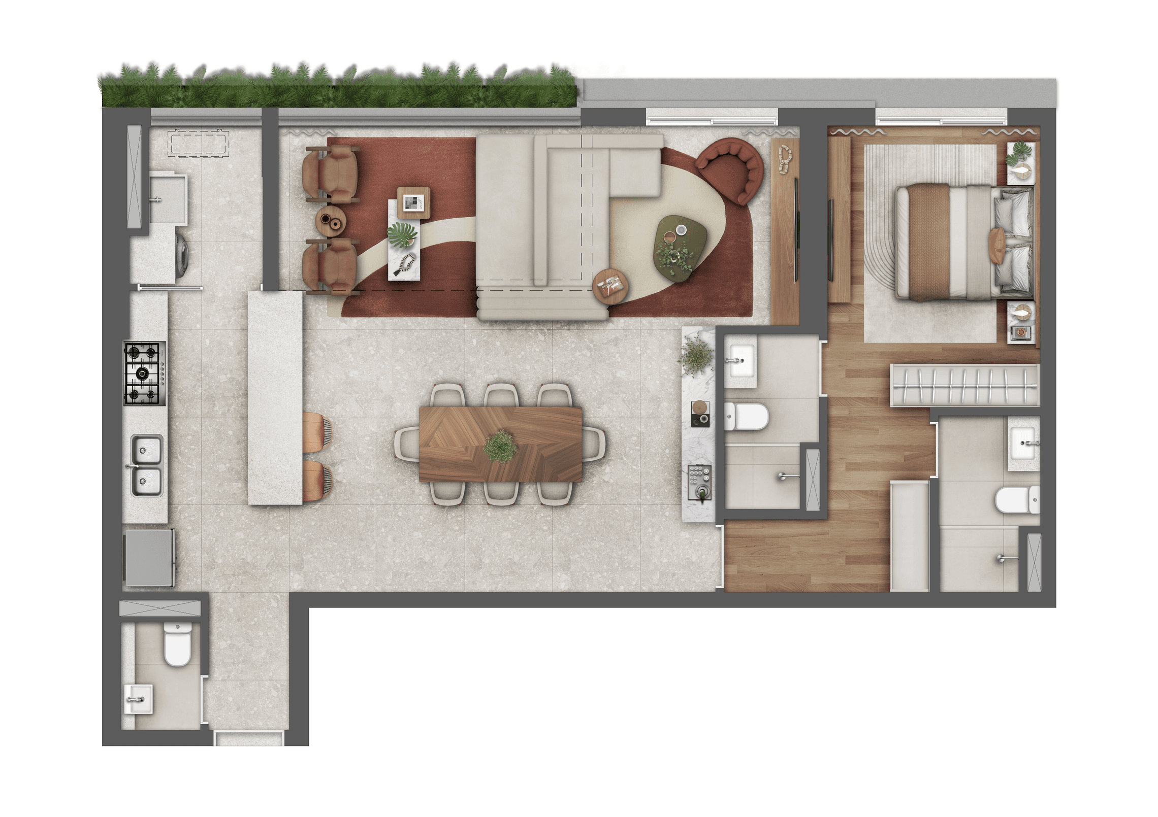 Planta 6 — Almá Pinheiros - Residencial