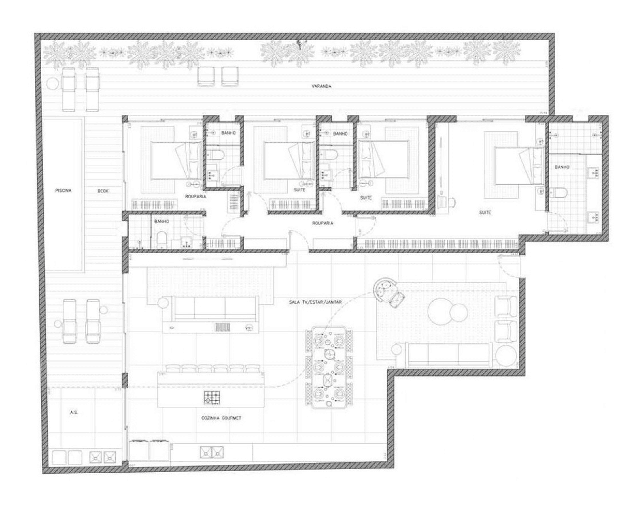 Planta 6 — Casa Vertical Jardins - Breve Lançamento