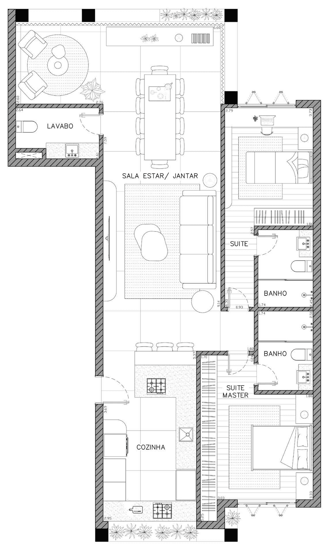 Planta 3 — Morá Simpatia