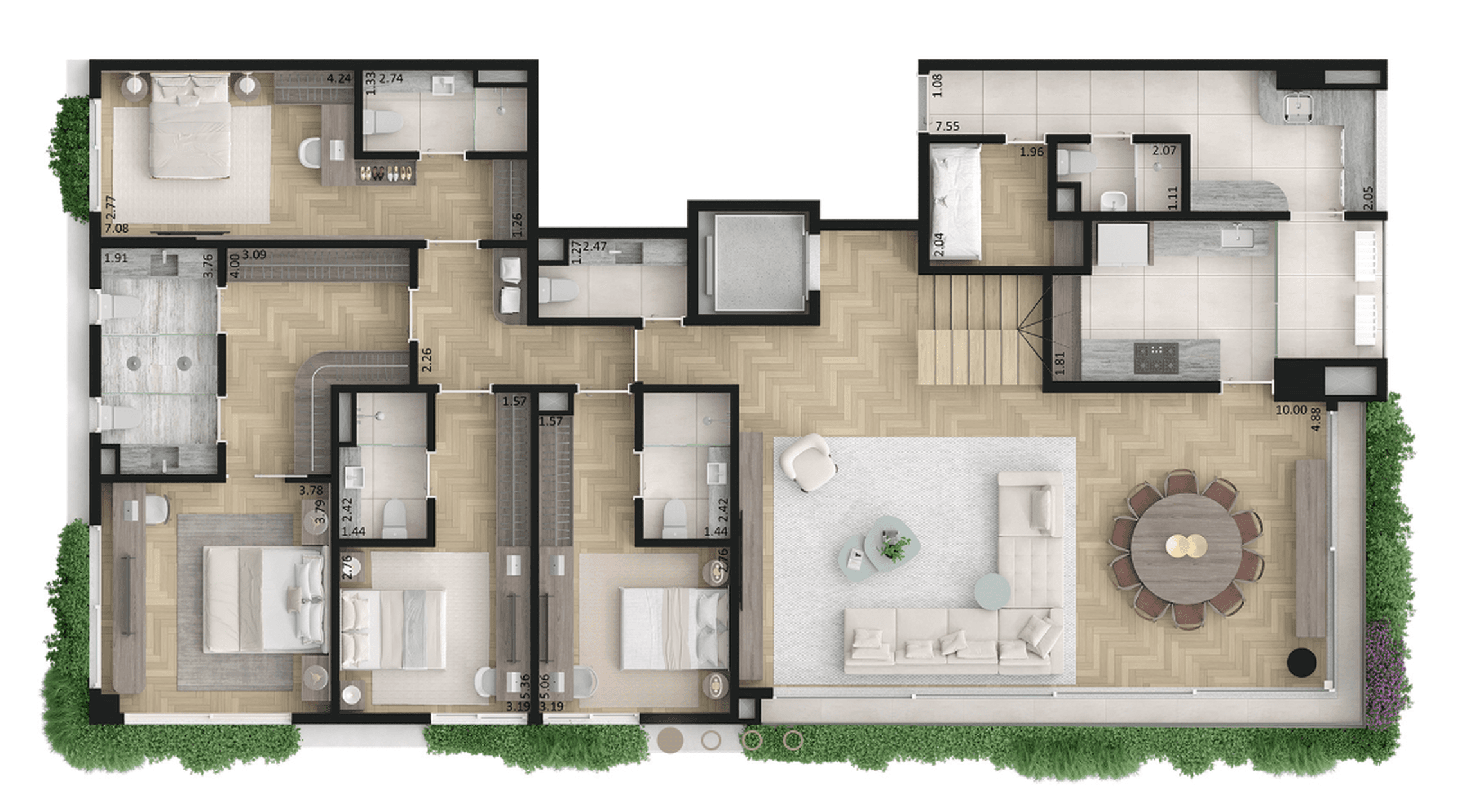 Planta 4 — Casa Alba