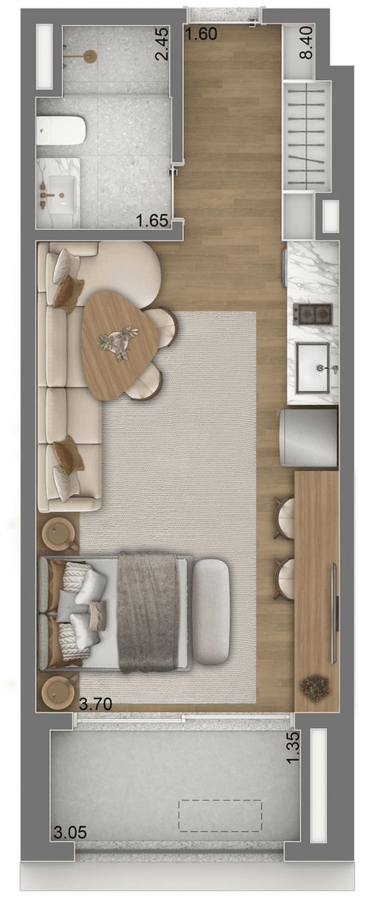 Planta 5 — Escape Brooklin