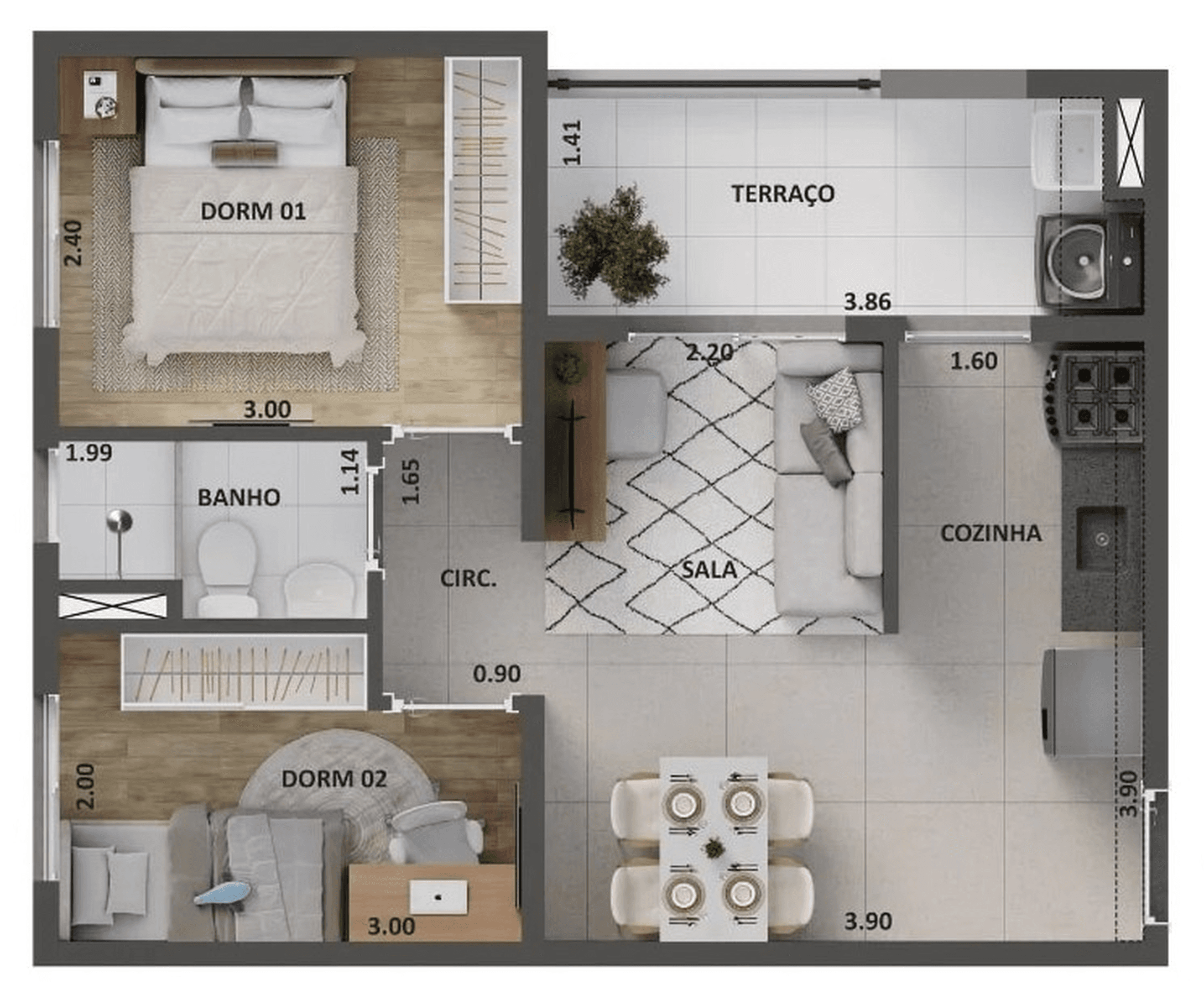 Planta 6 — Cidade Lapa Perdizes