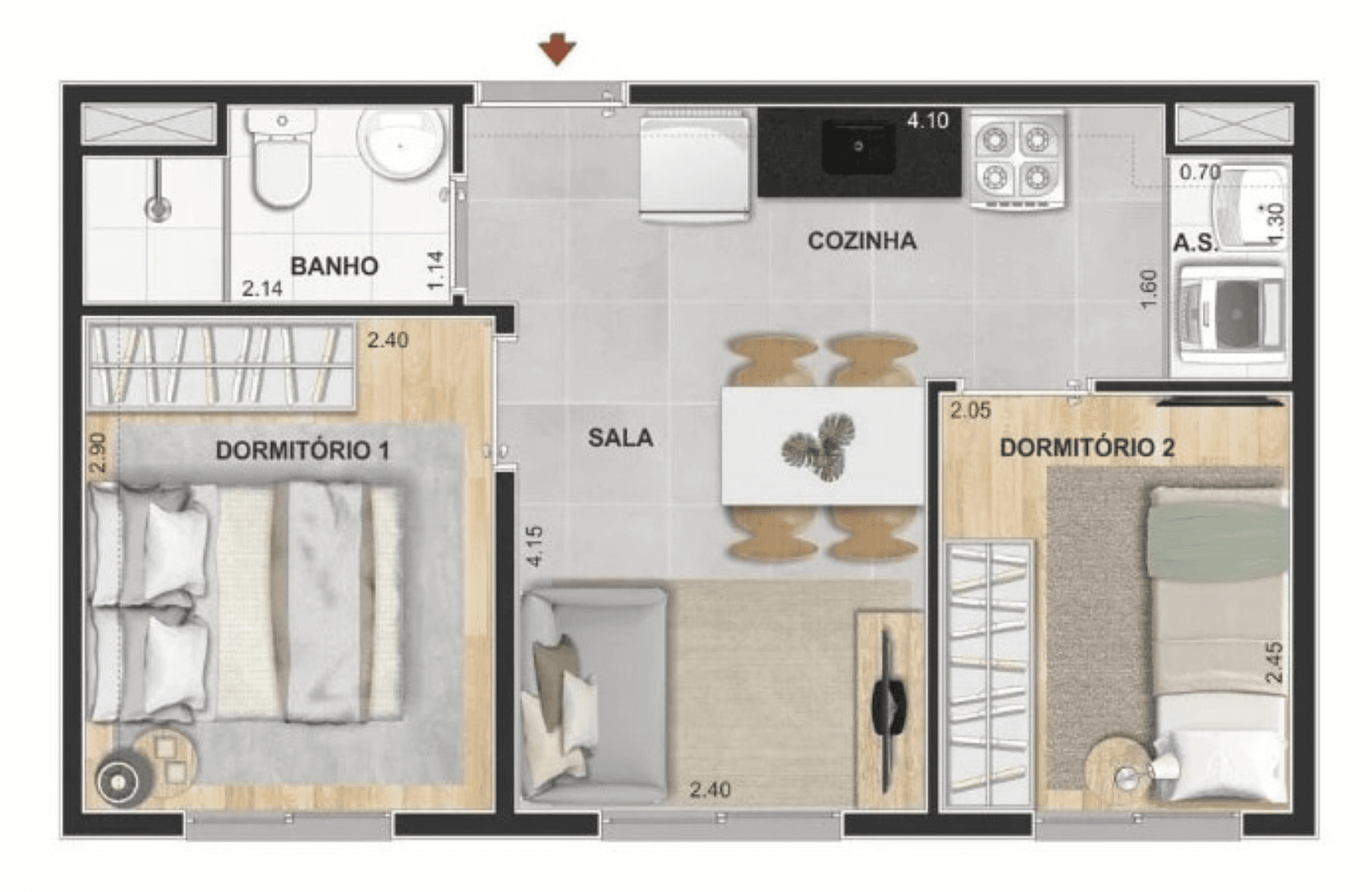 Planta 2 — Caminhos da Liberdade