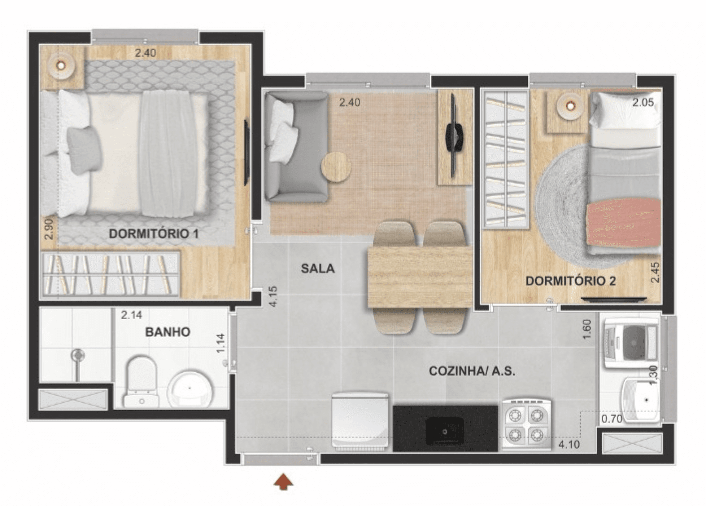 Planta 3 — Caminhos da Liberdade