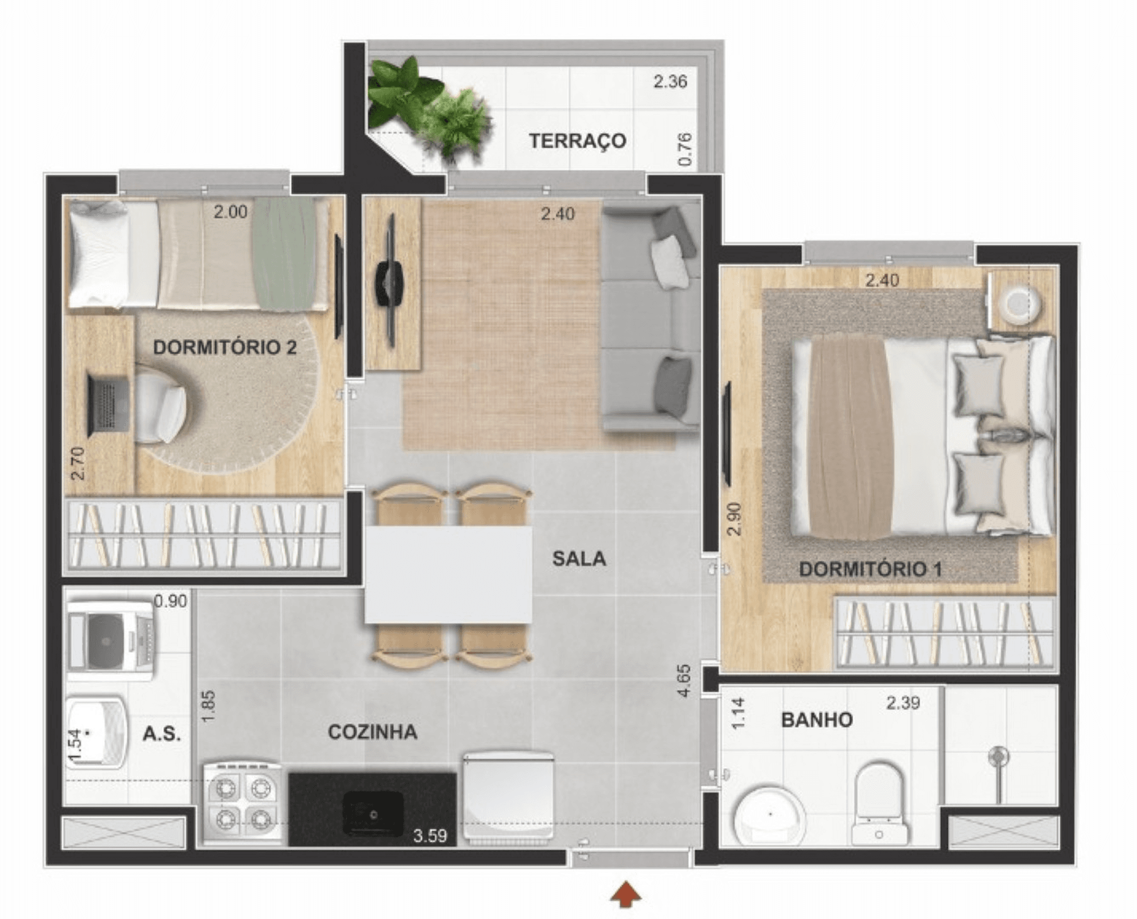 Planta 4 — Caminhos da Liberdade
