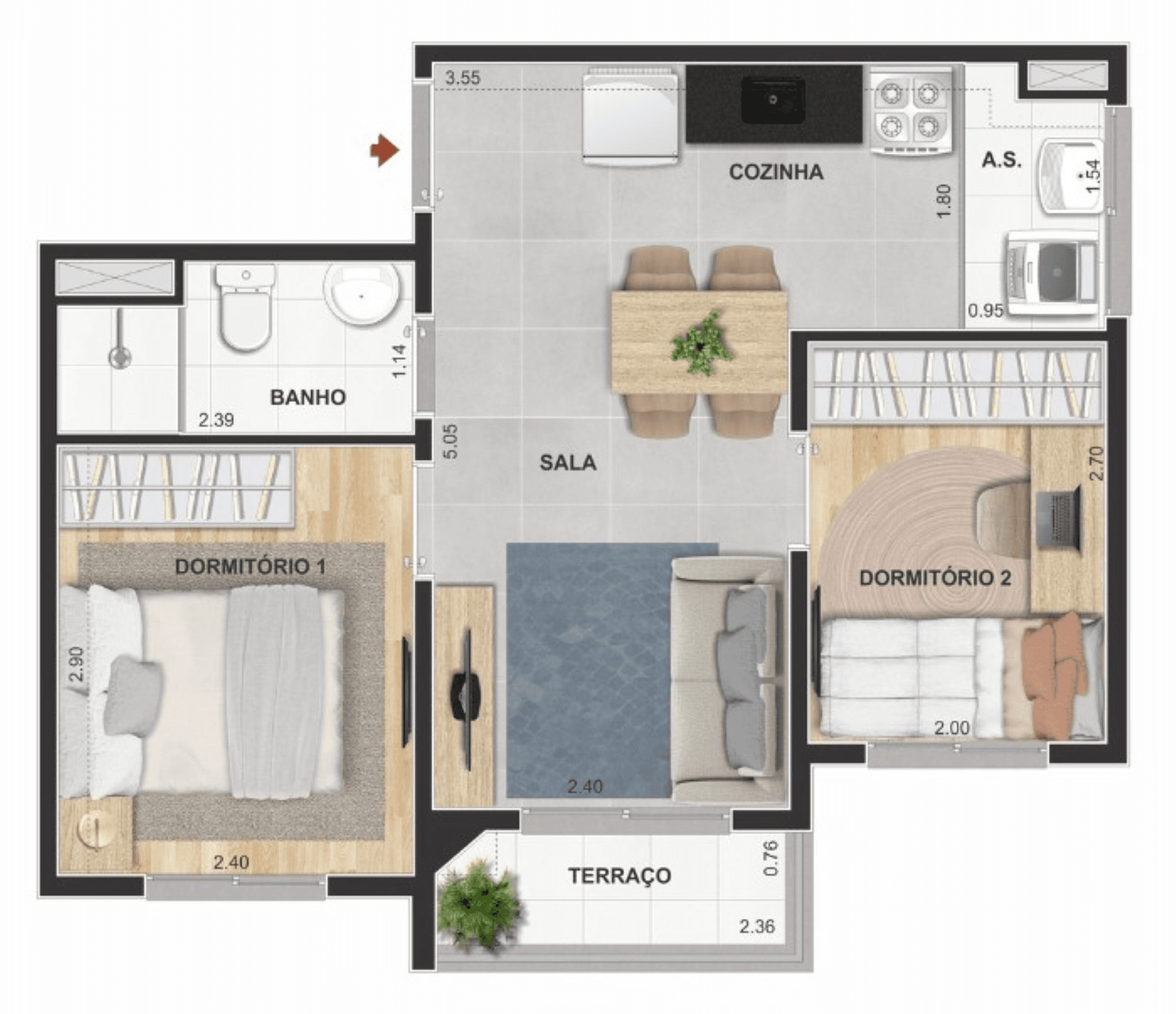 Planta 5 — Caminhos da Liberdade