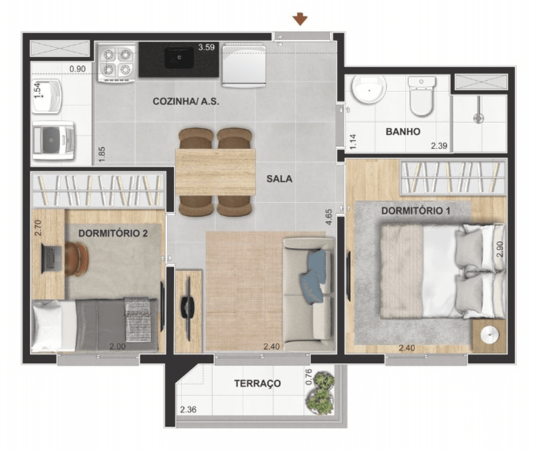 Planta 6 — Caminhos da Liberdade