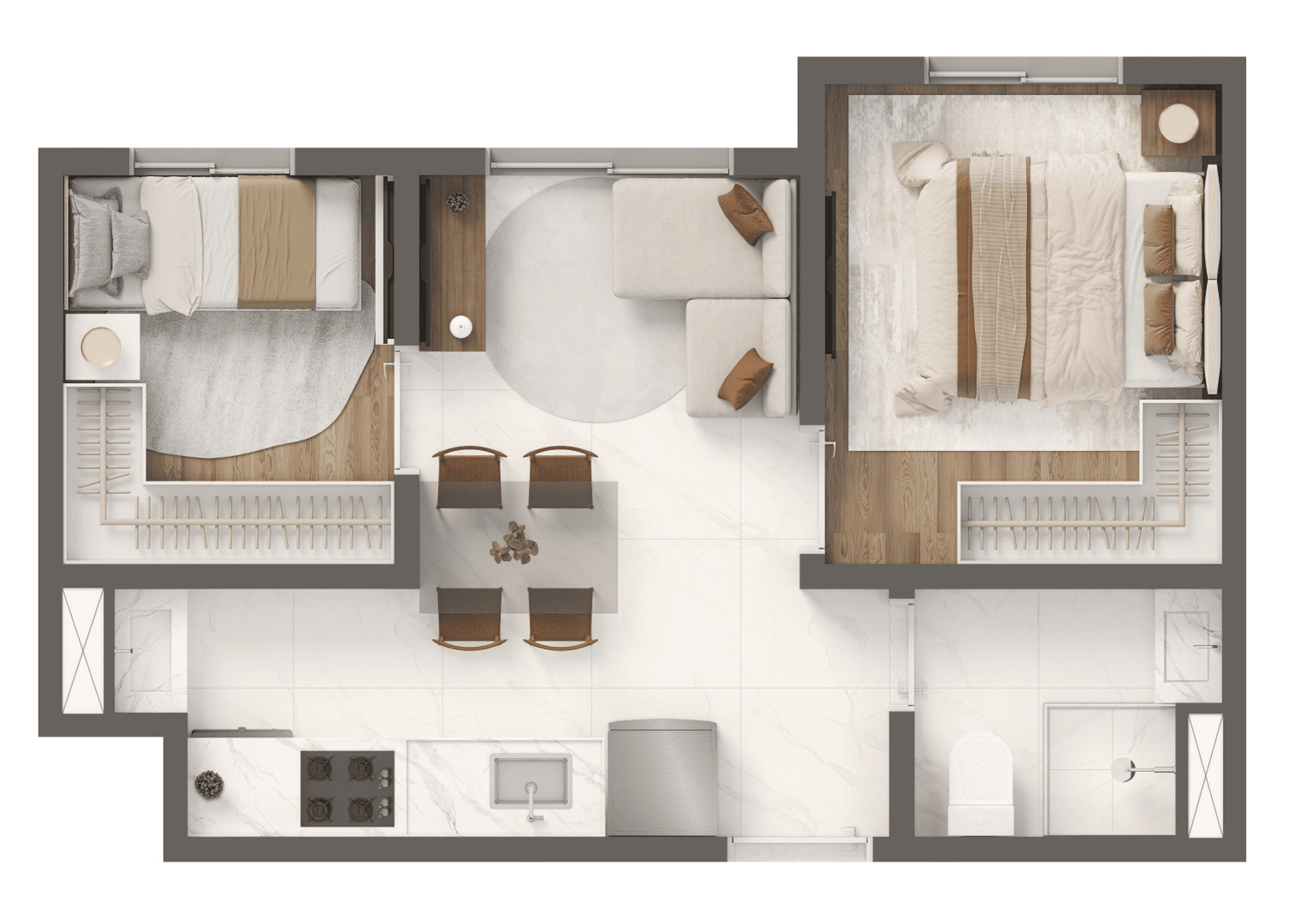 Planta 2 — Vivaz Nações Unidas 2